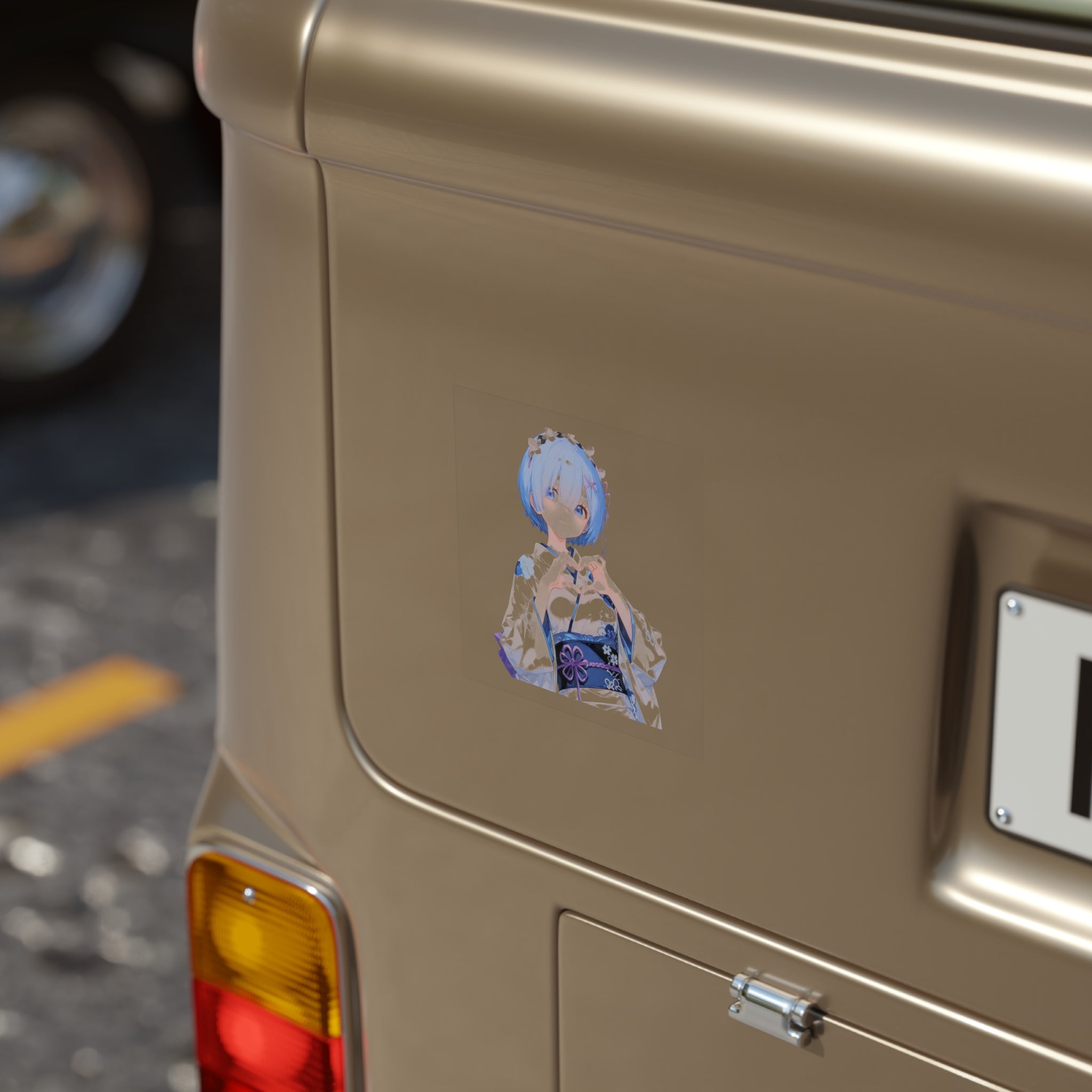 Rem Yukata Heart Sticker