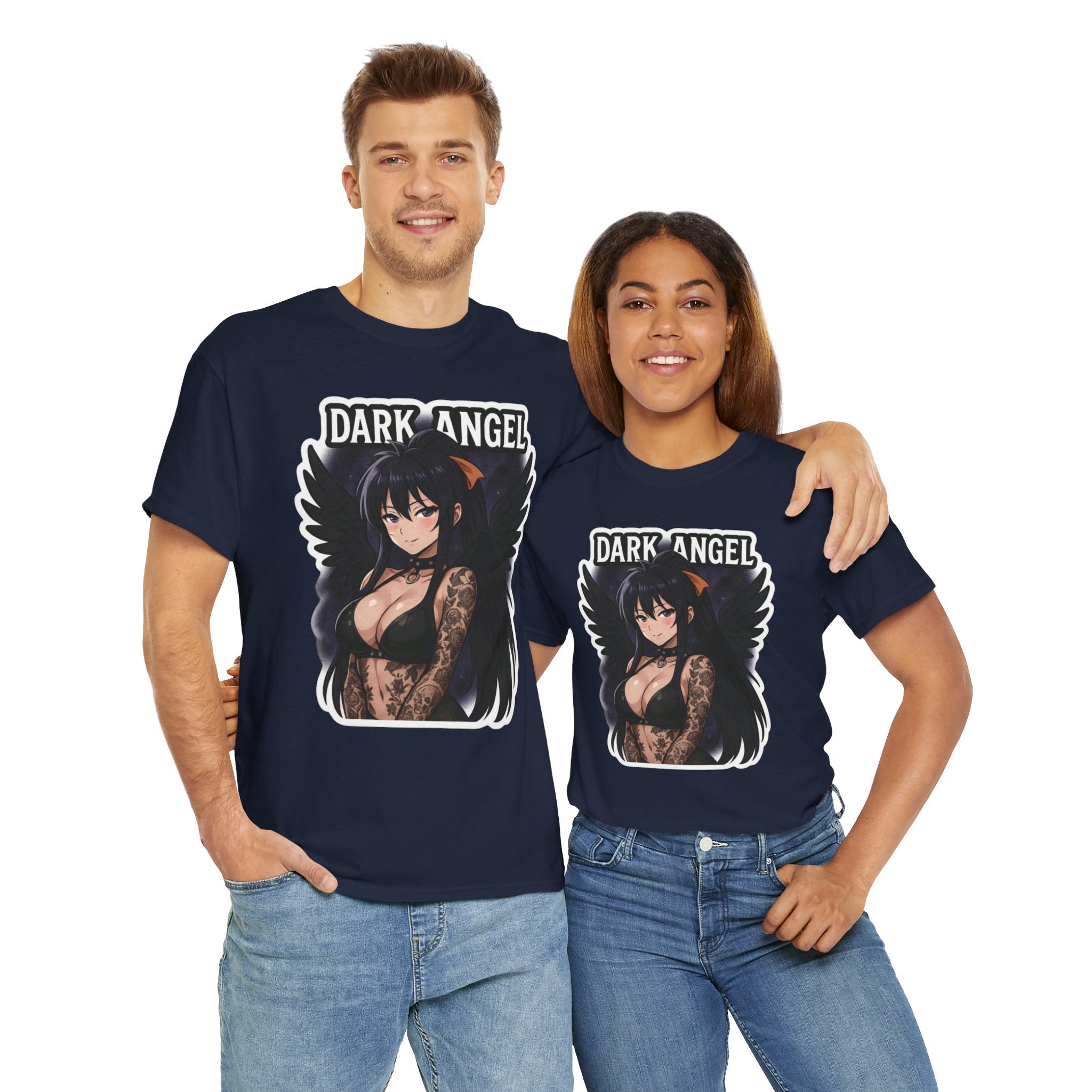 Akeno Himejima Dark Angel Unisex Heavy Cotton Tee