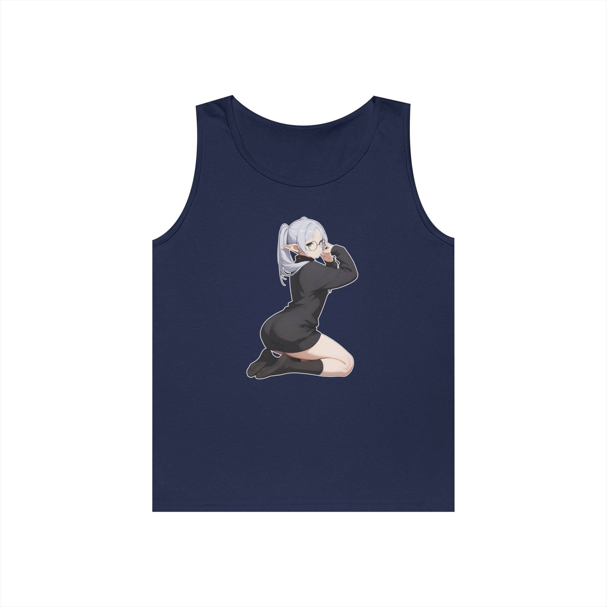 Cute Frieren Heavy Cotton Tank Top