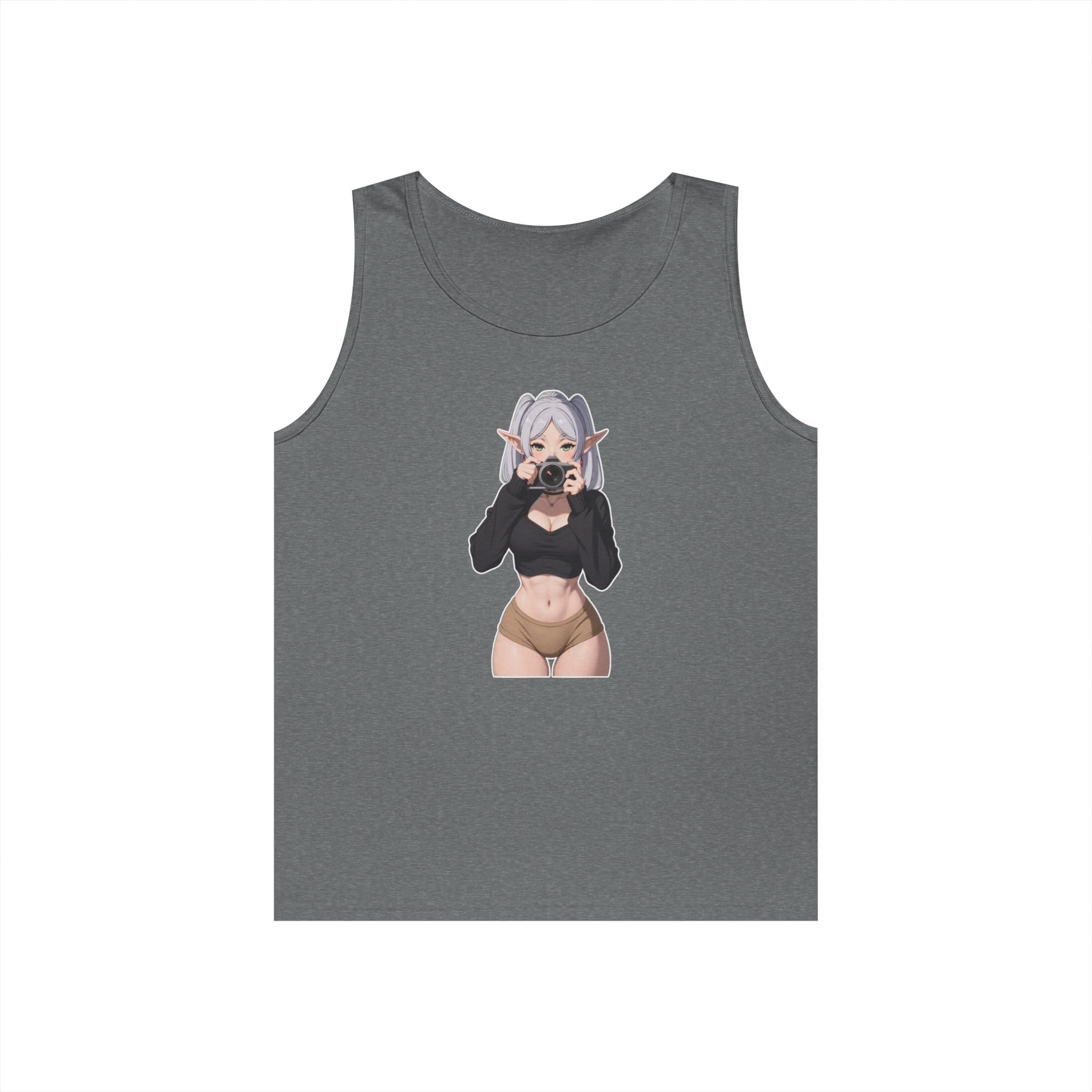 Frieren Cute Heavy Cotton Tank Top