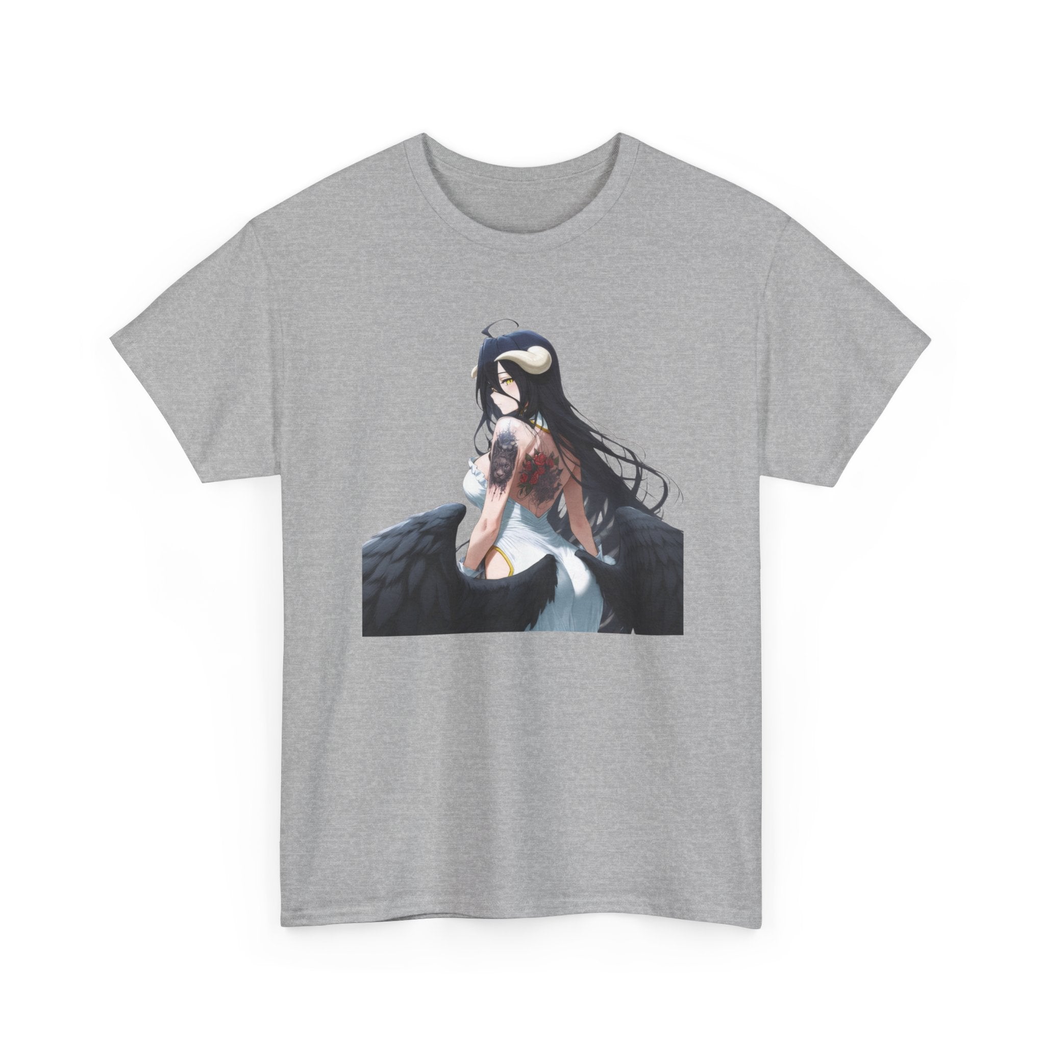 Gothic Albedo Overlord Waifu Unisex Heavy Cotton Tee
