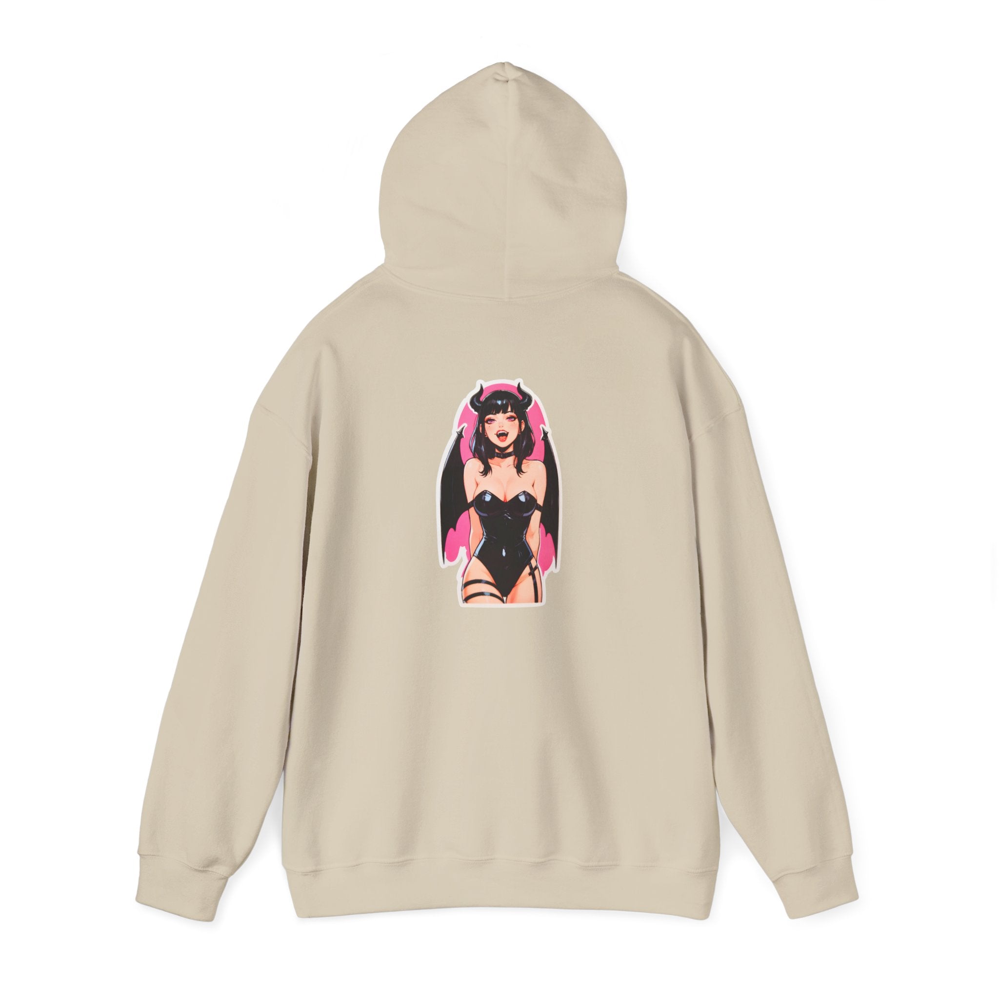 Succubus Ahegao Dark Gothic Unisex Heavy Blend™ Hooded Sweatshirt