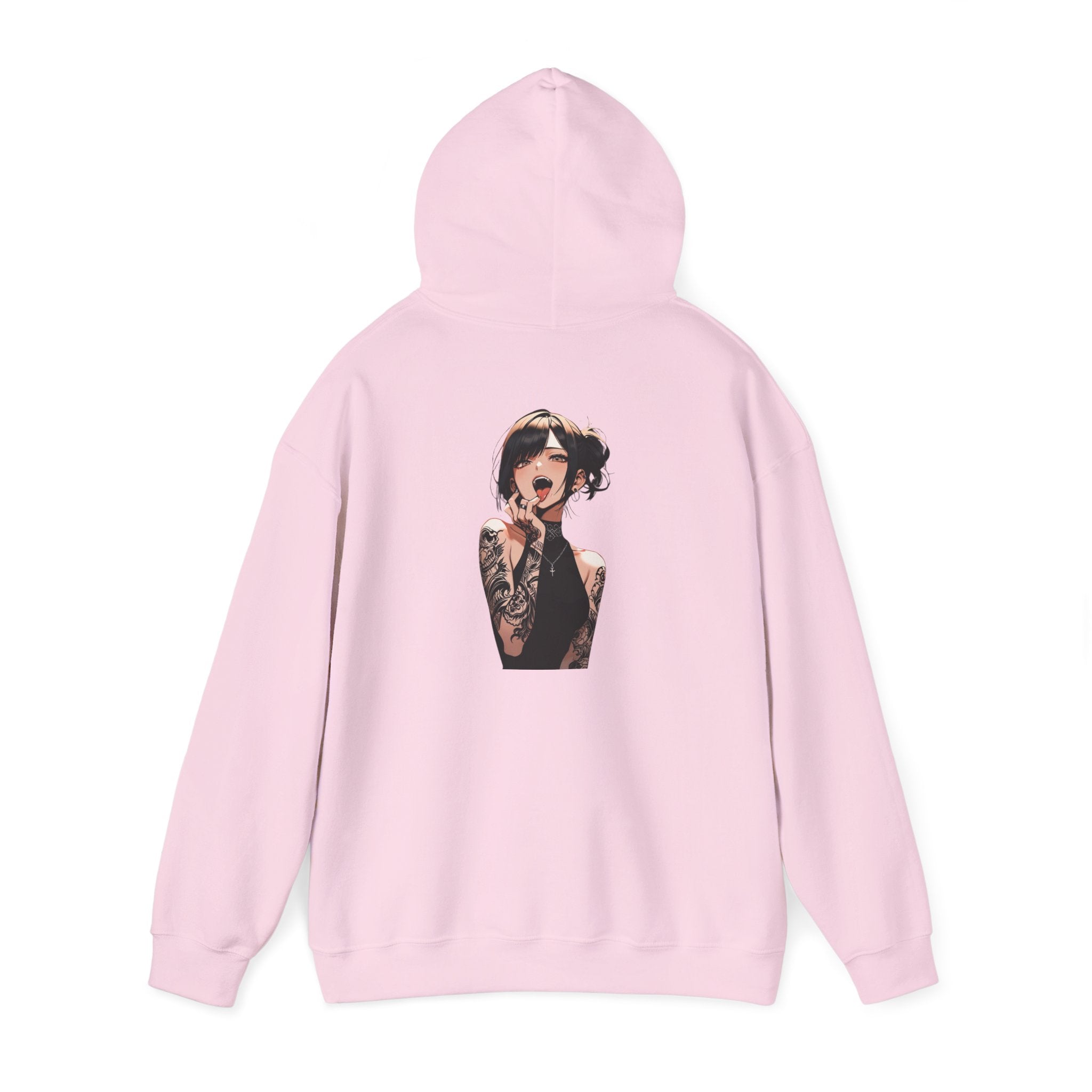 Gothic Himiko Toga Tattooed Ahegao Unisex Heavy Blend™ Hooded Sweatshirt