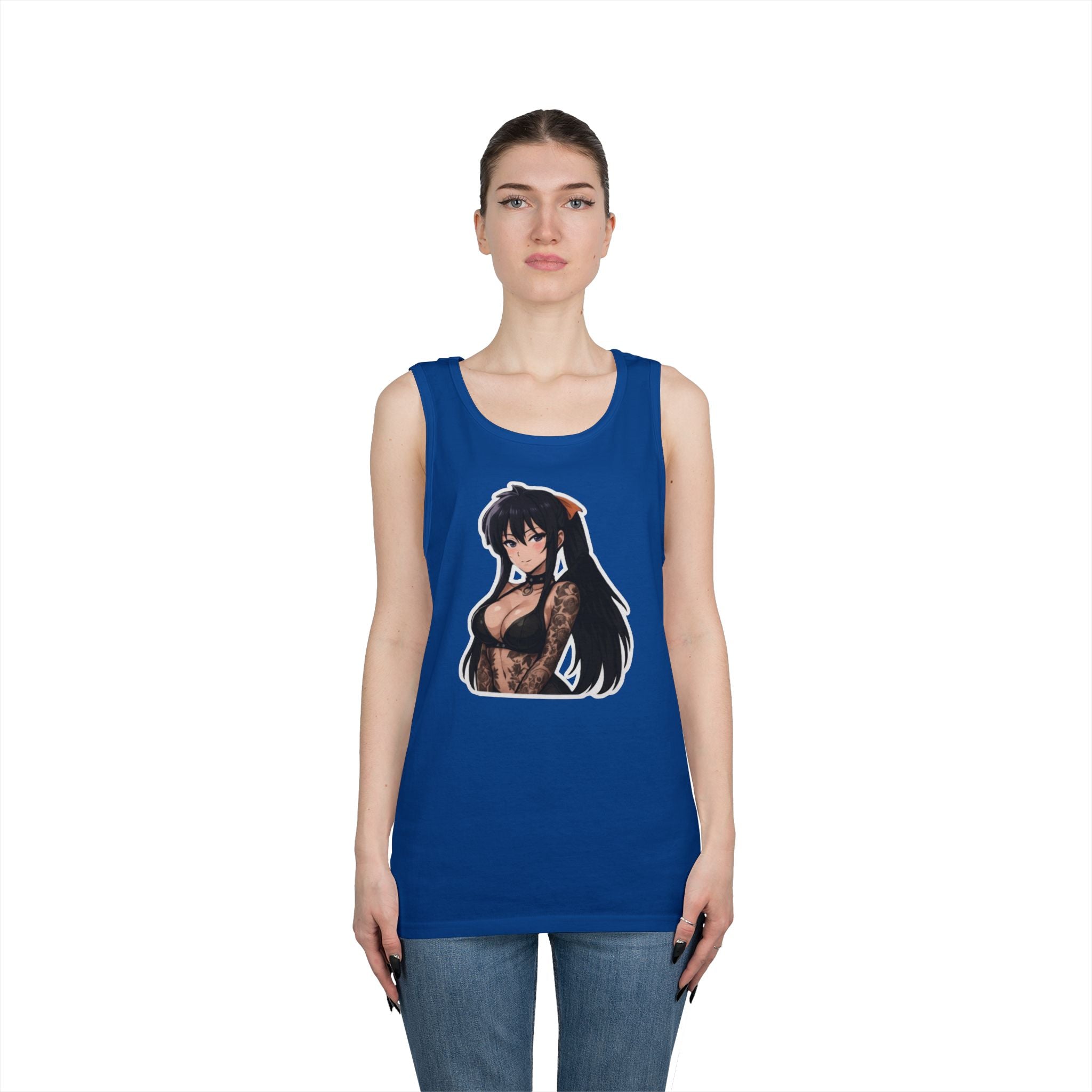 Akeno Himejima Heavy Cotton Tank Top