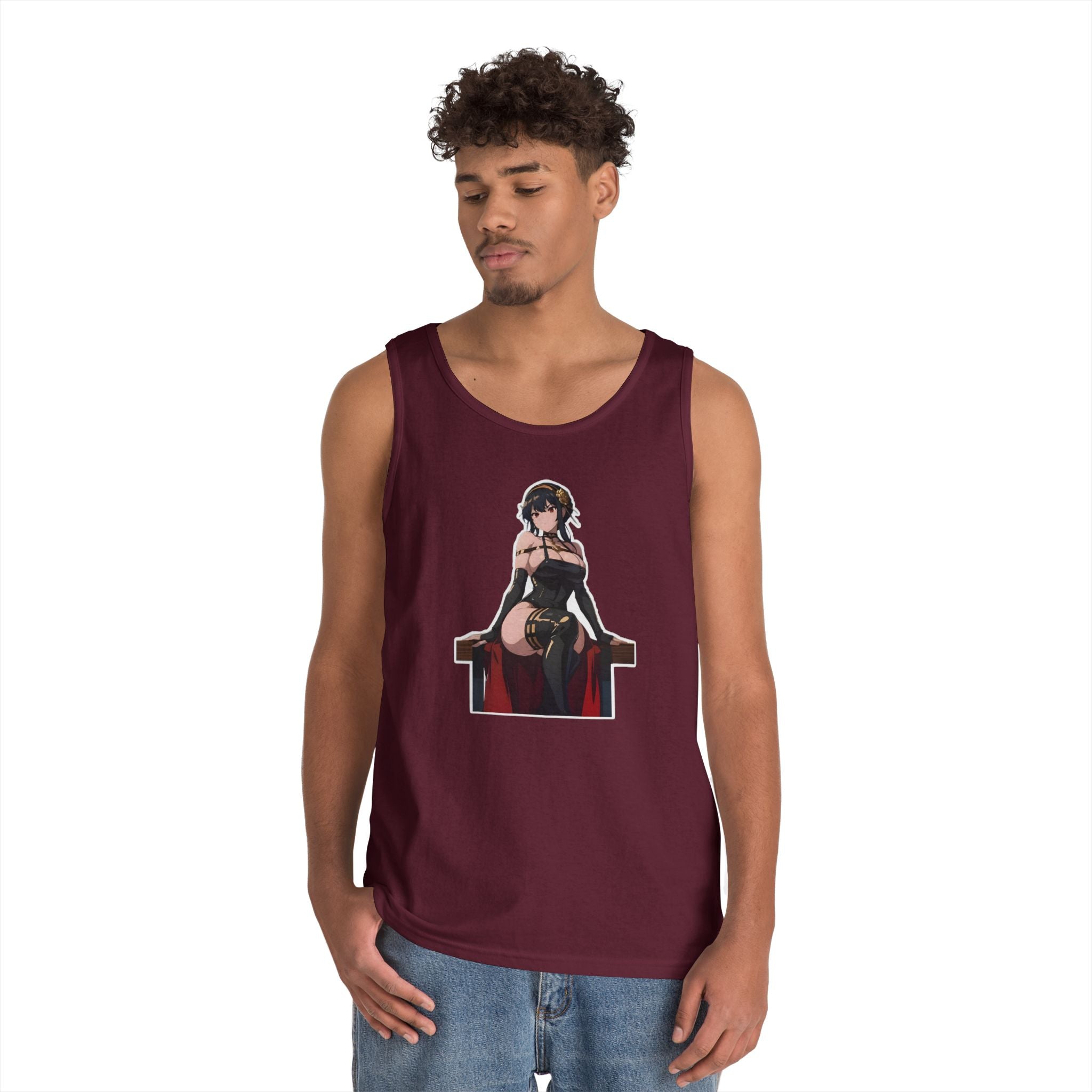 Yor Forger Spy X Family Heavy Cotton Tank Top