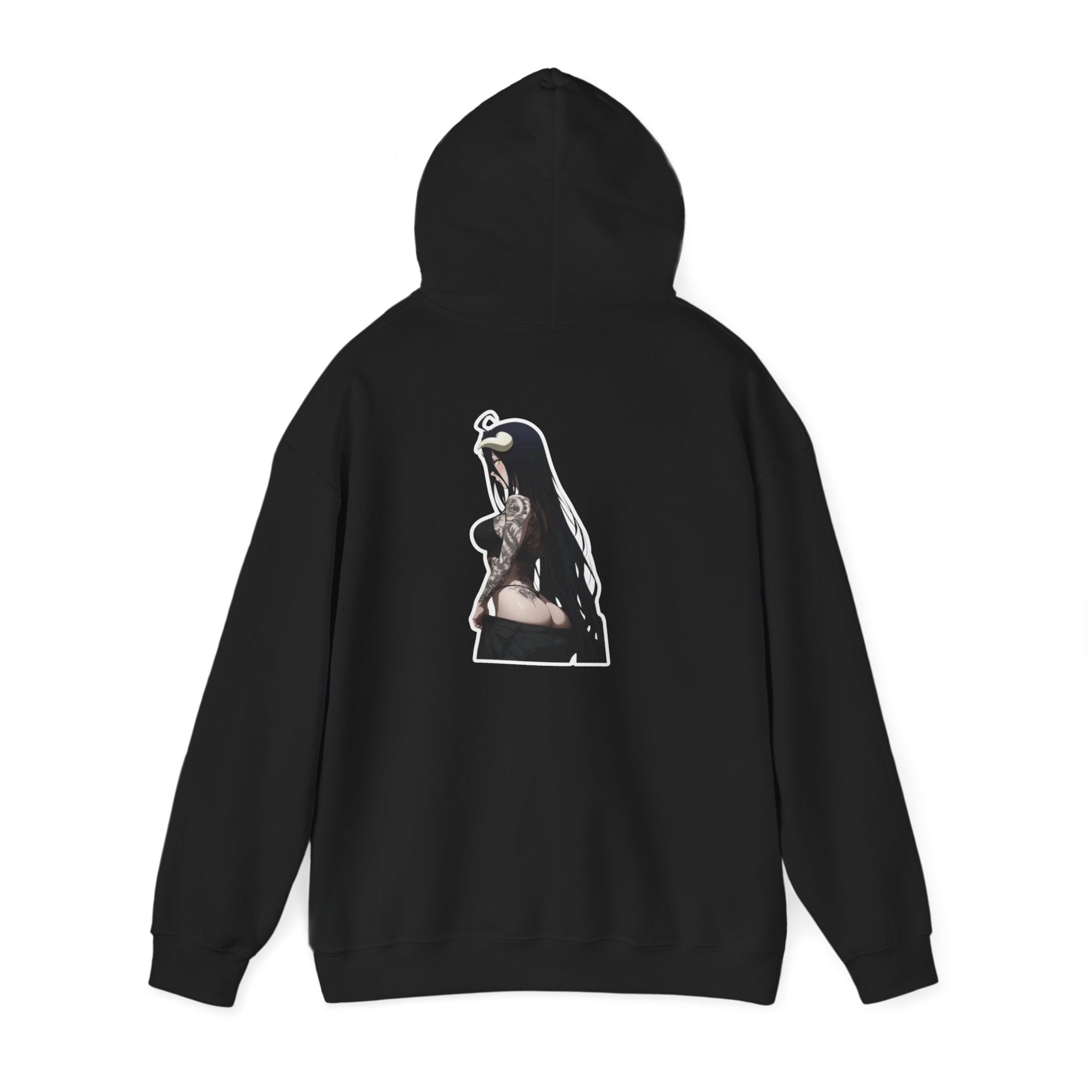 Albedo From Overlord Gothic Tattooed Unisex Heavy Blend™ Hooded Sweatshirt
