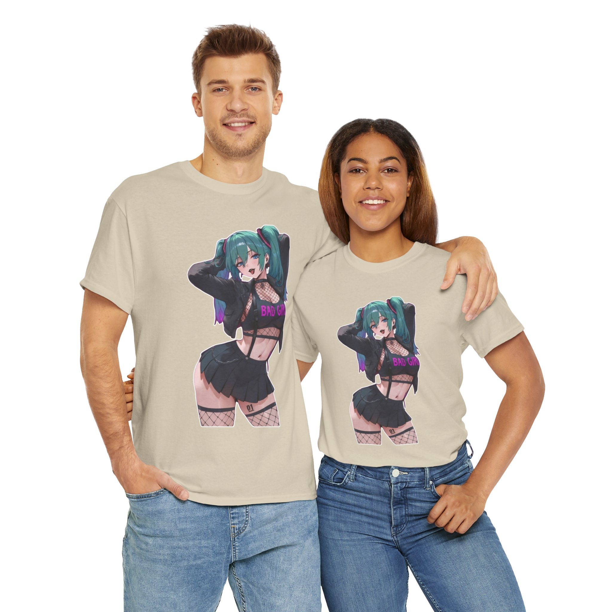 Hatsune Miku Baddie Unisex Heavy Cotton Tee