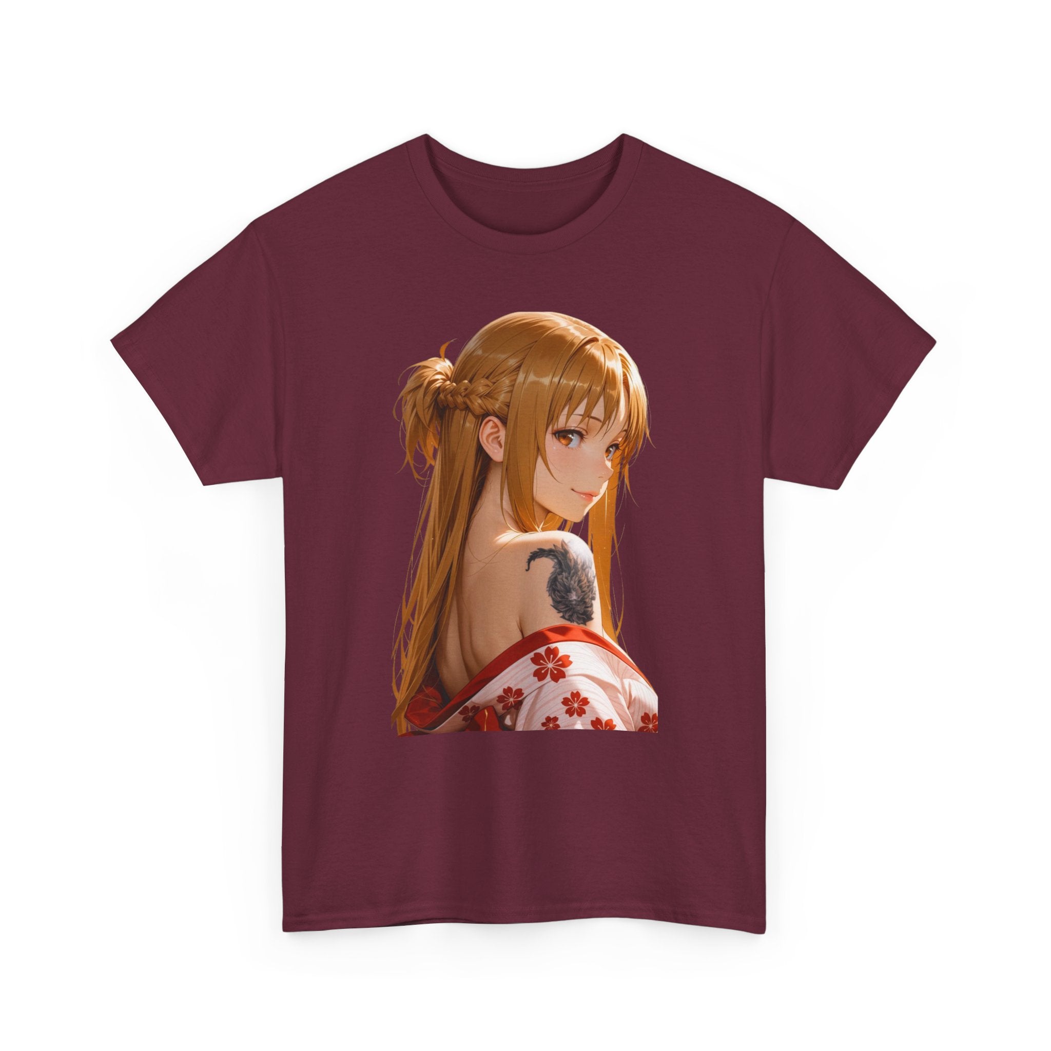 Asuna Kimono Tattoo Unisex Heavy Cotton Tee