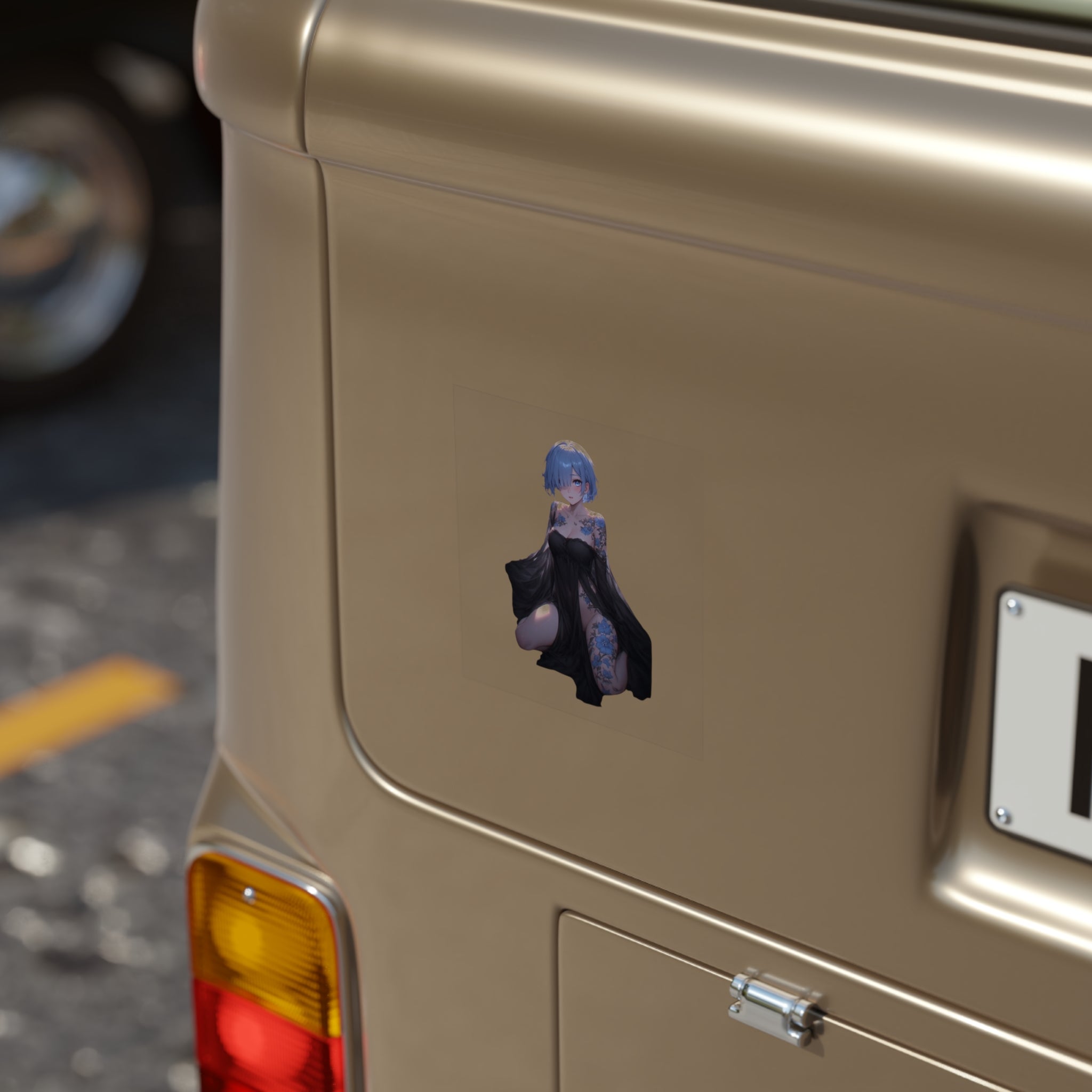 Rem Charming Waifu Sticker