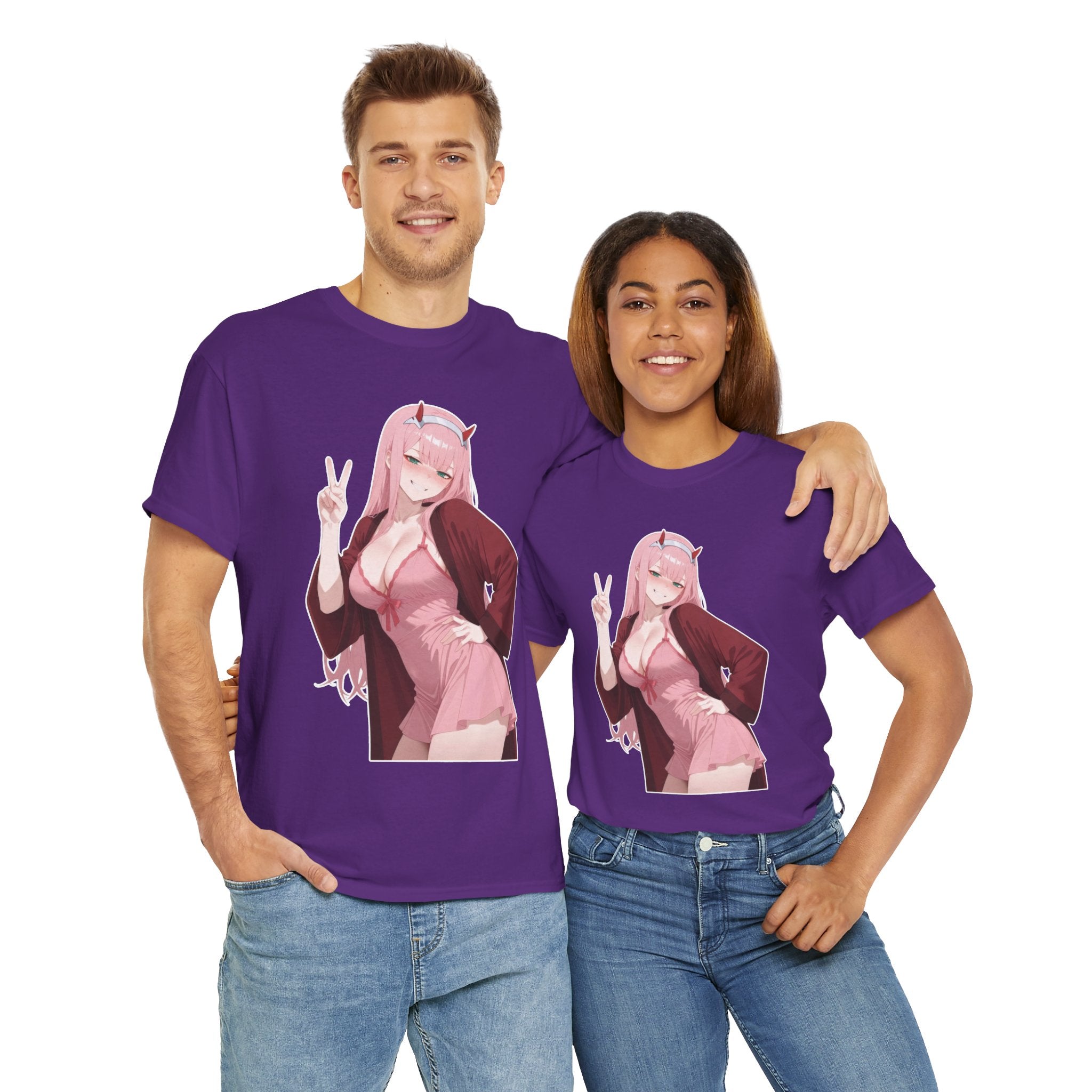 Zero Two Unisex Heavy Cotton Tee
