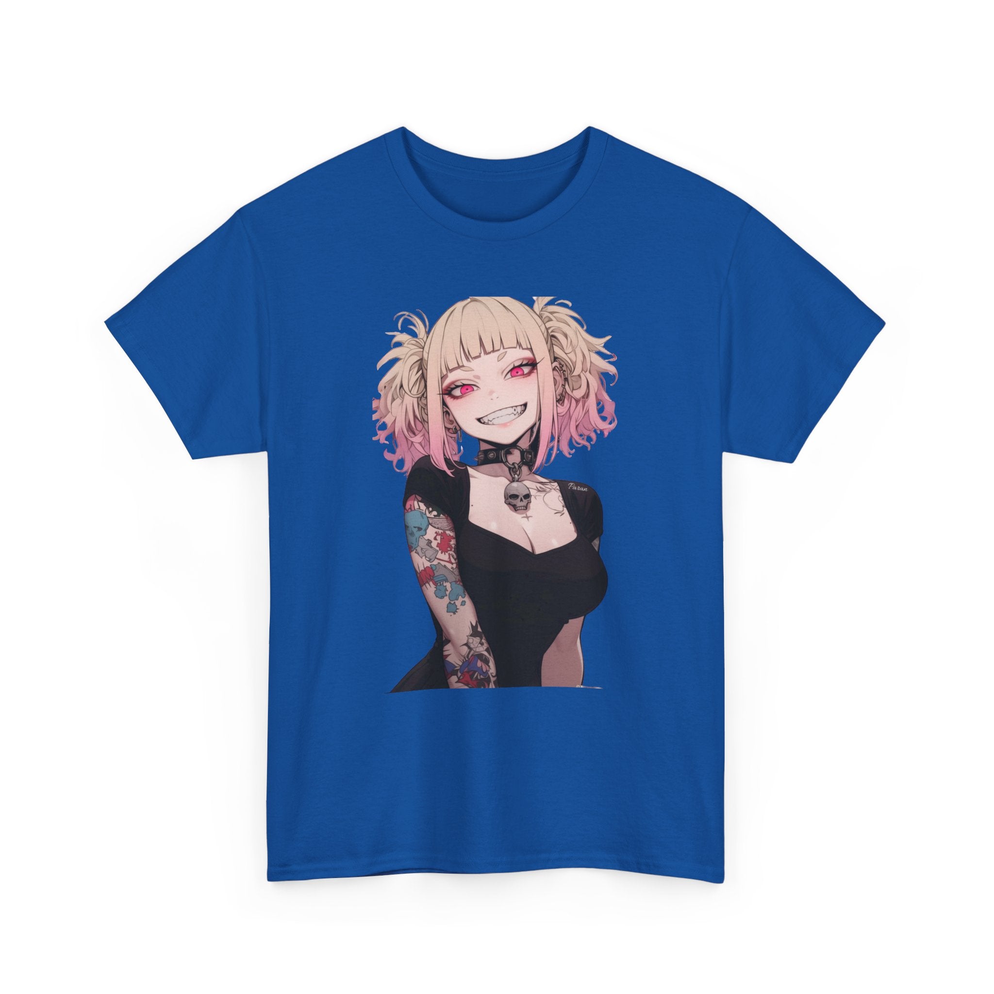 Gothic Himiko Toga Tattooed Crazy Unisex Heavy Cotton Tee
