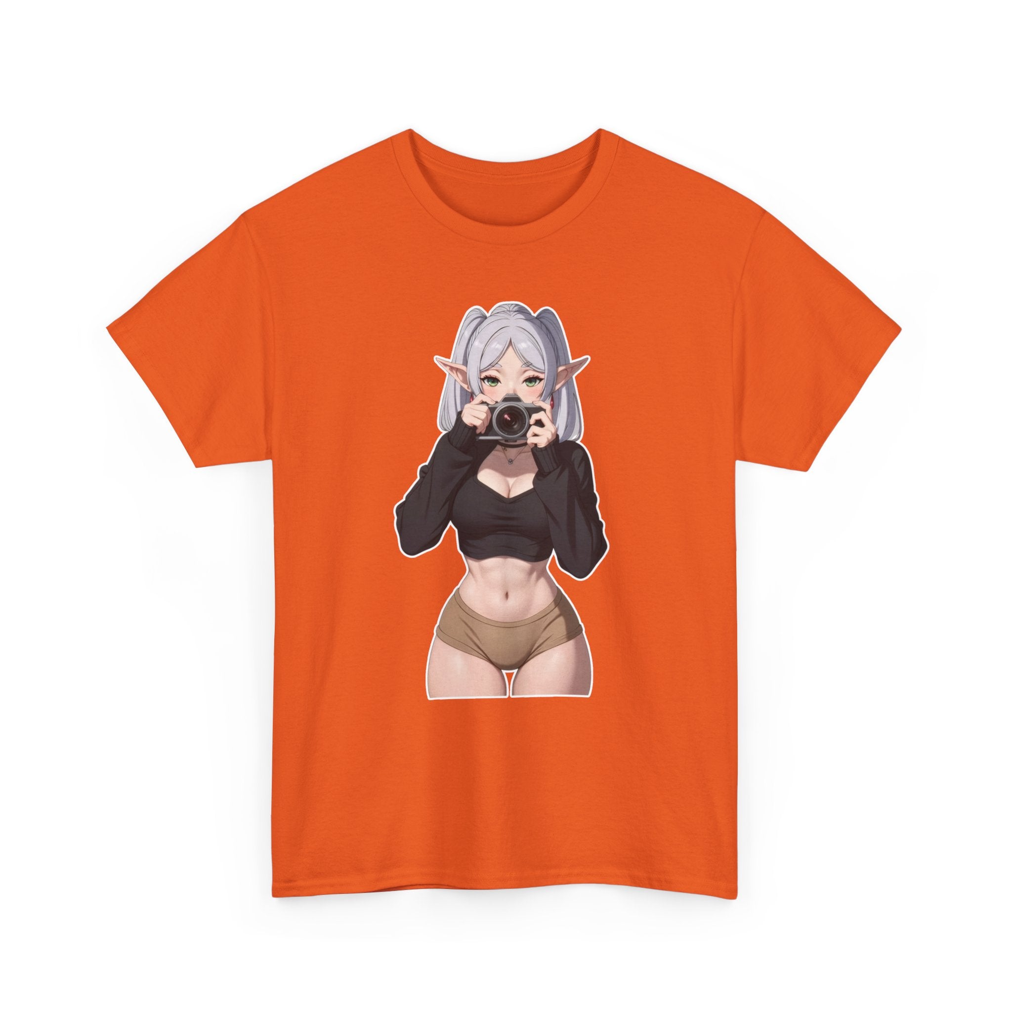 Frieren Cute Unisex Heavy Cotton Tee