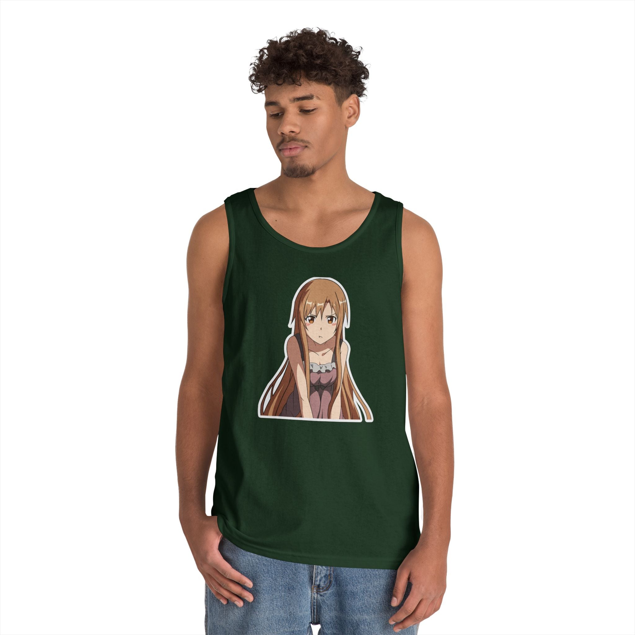 Asuna Yuuki Waifu Heavy Cotton Tank Top