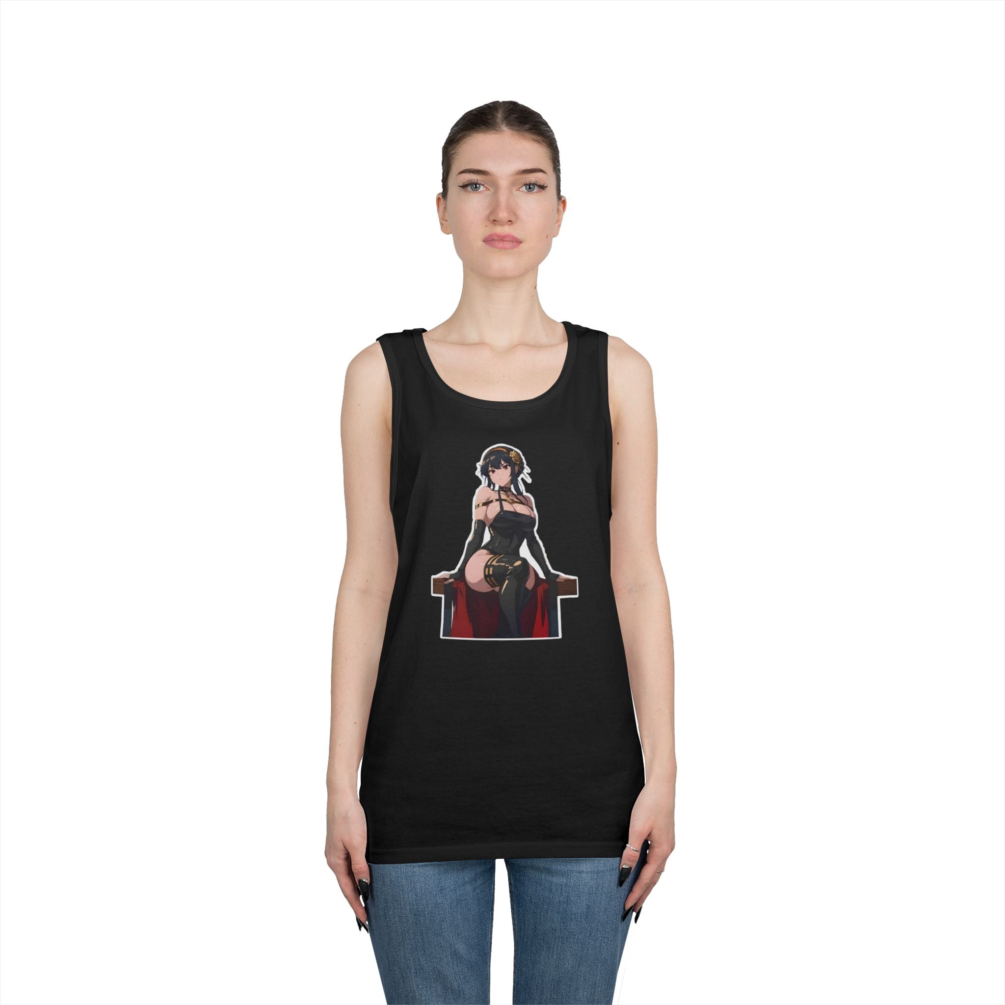 Yor Forger Spy X Family Heavy Cotton Tank Top