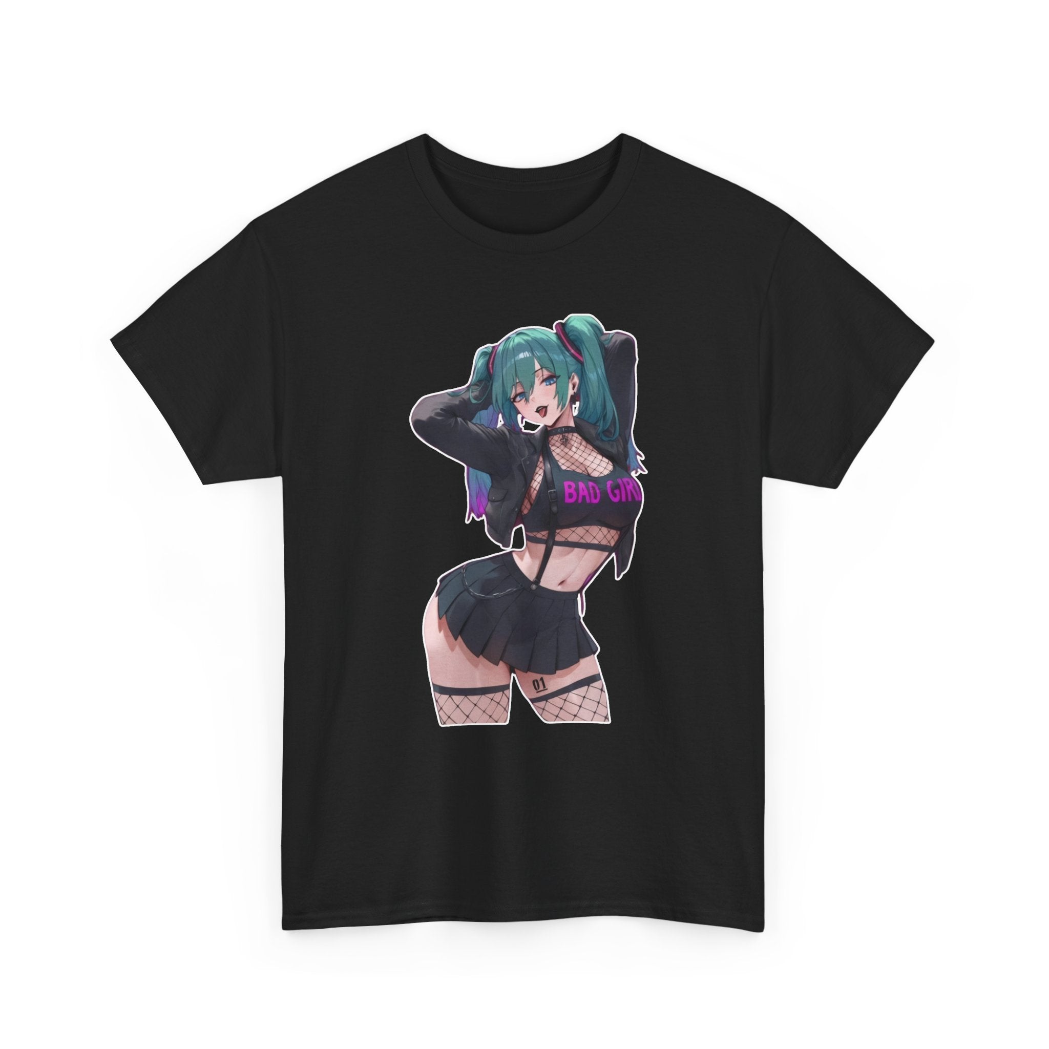 Hatsune Miku Baddie Unisex Heavy Cotton Tee