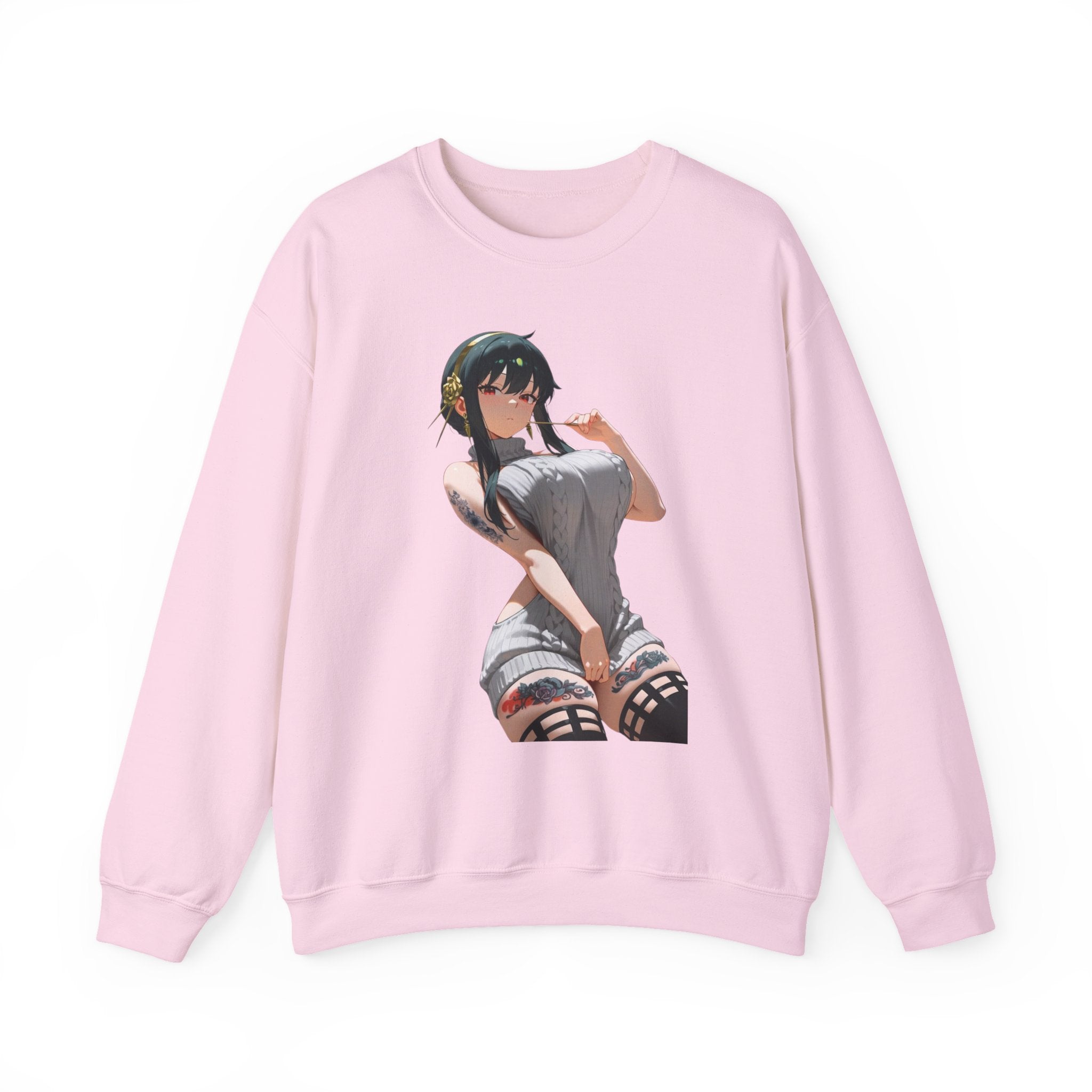 Yor Forger Sexy Tattooed Unisex Heavy Blend™ Crewneck Sweatshirt