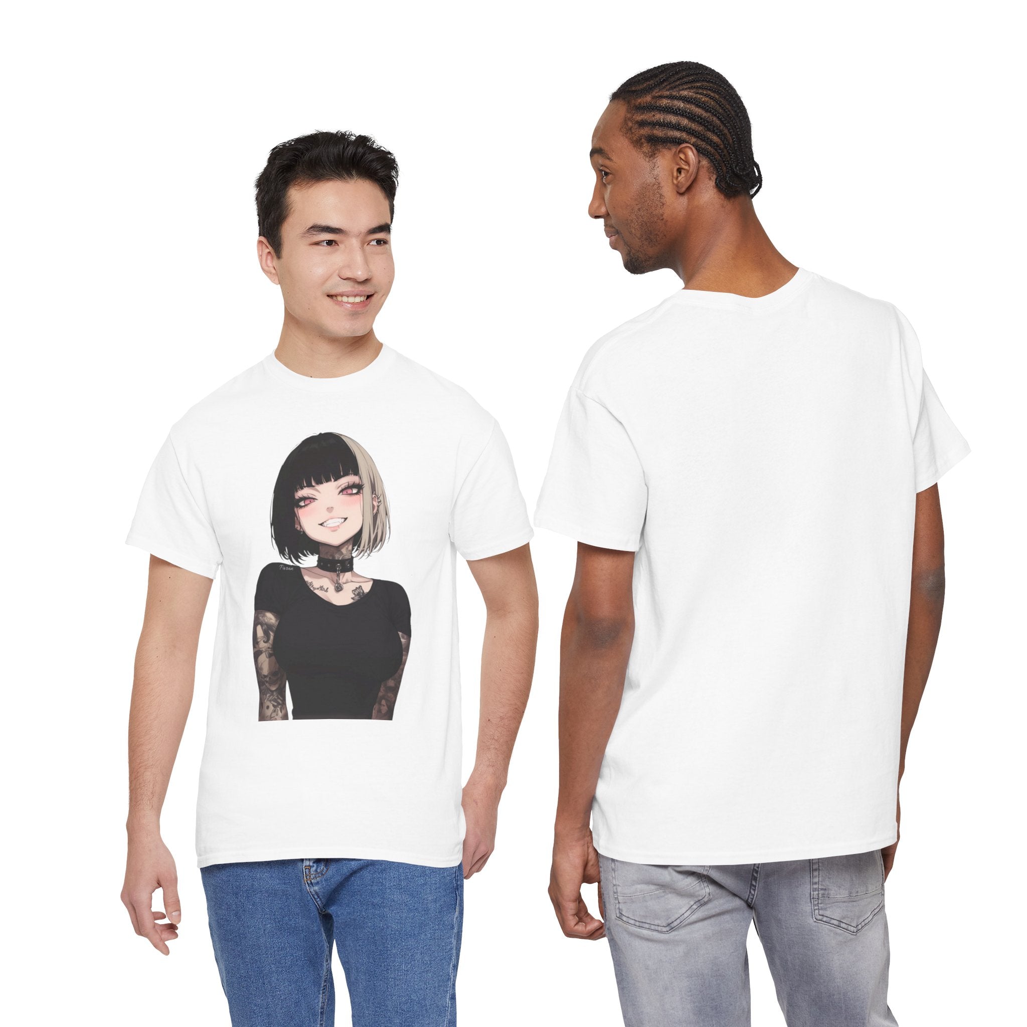 Himiko Toga Gothic Tattooed Style Heavy Cotton Tee
