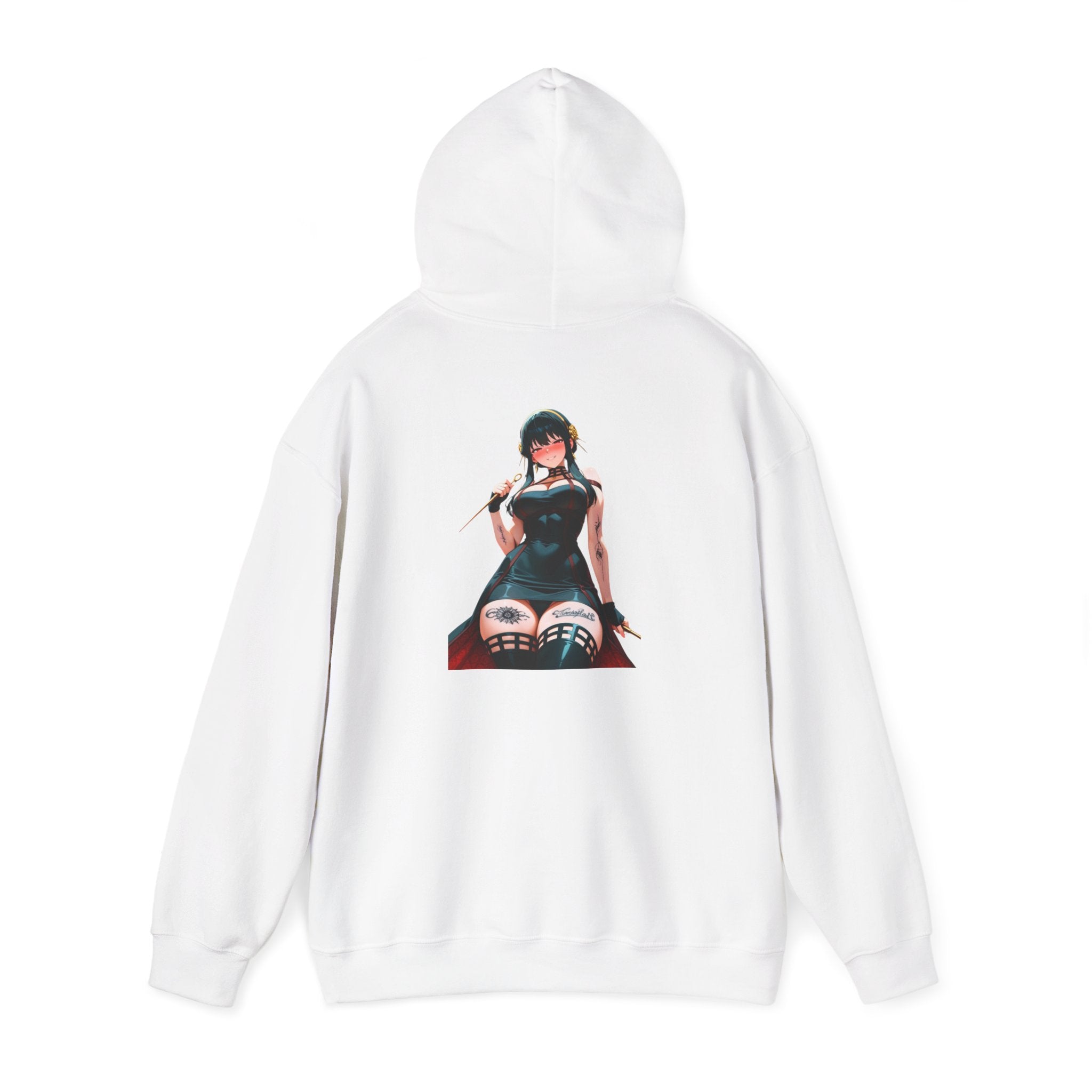 Yor Forger Assassin Gothic Tattooed Unisex Heavy Blend™ Hooded Sweatshirt