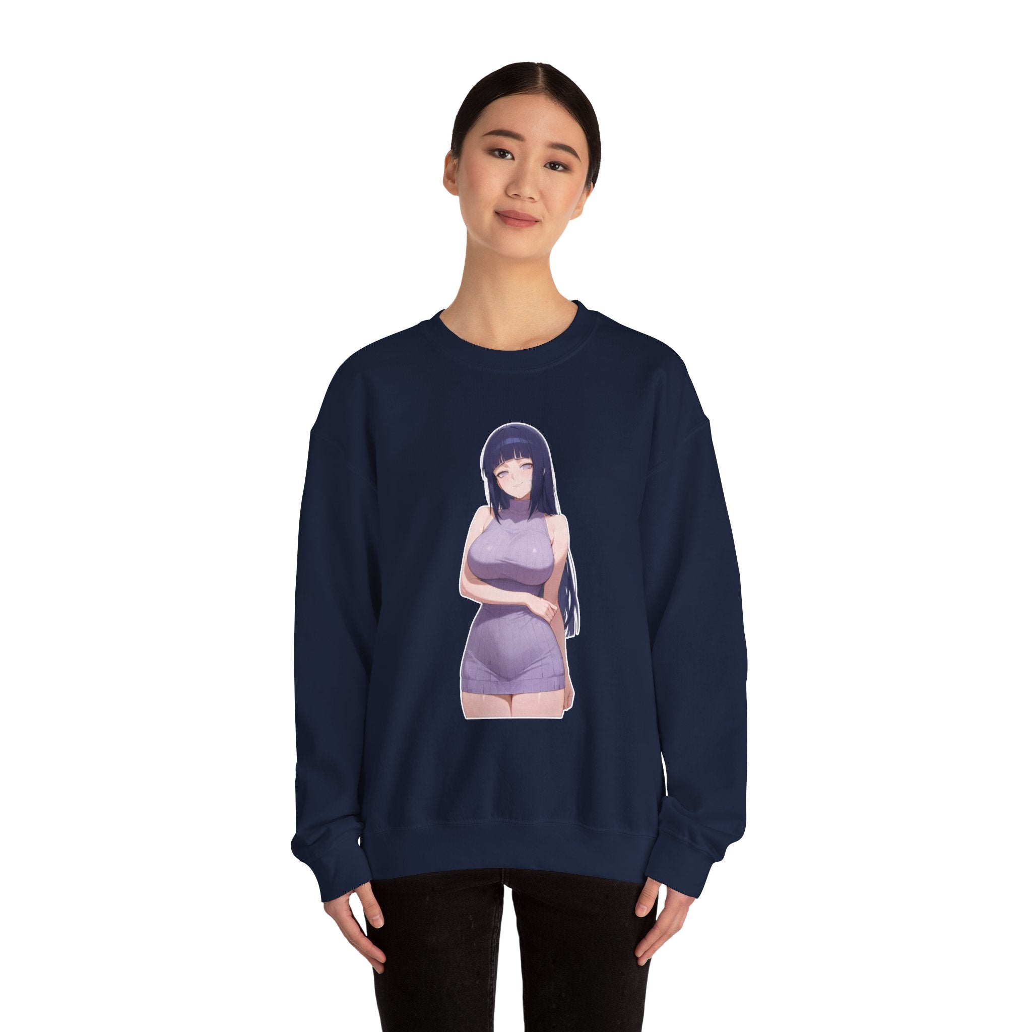 Hinata Waifu Unisex Heavy Blend™ Crewneck Sweatshirt