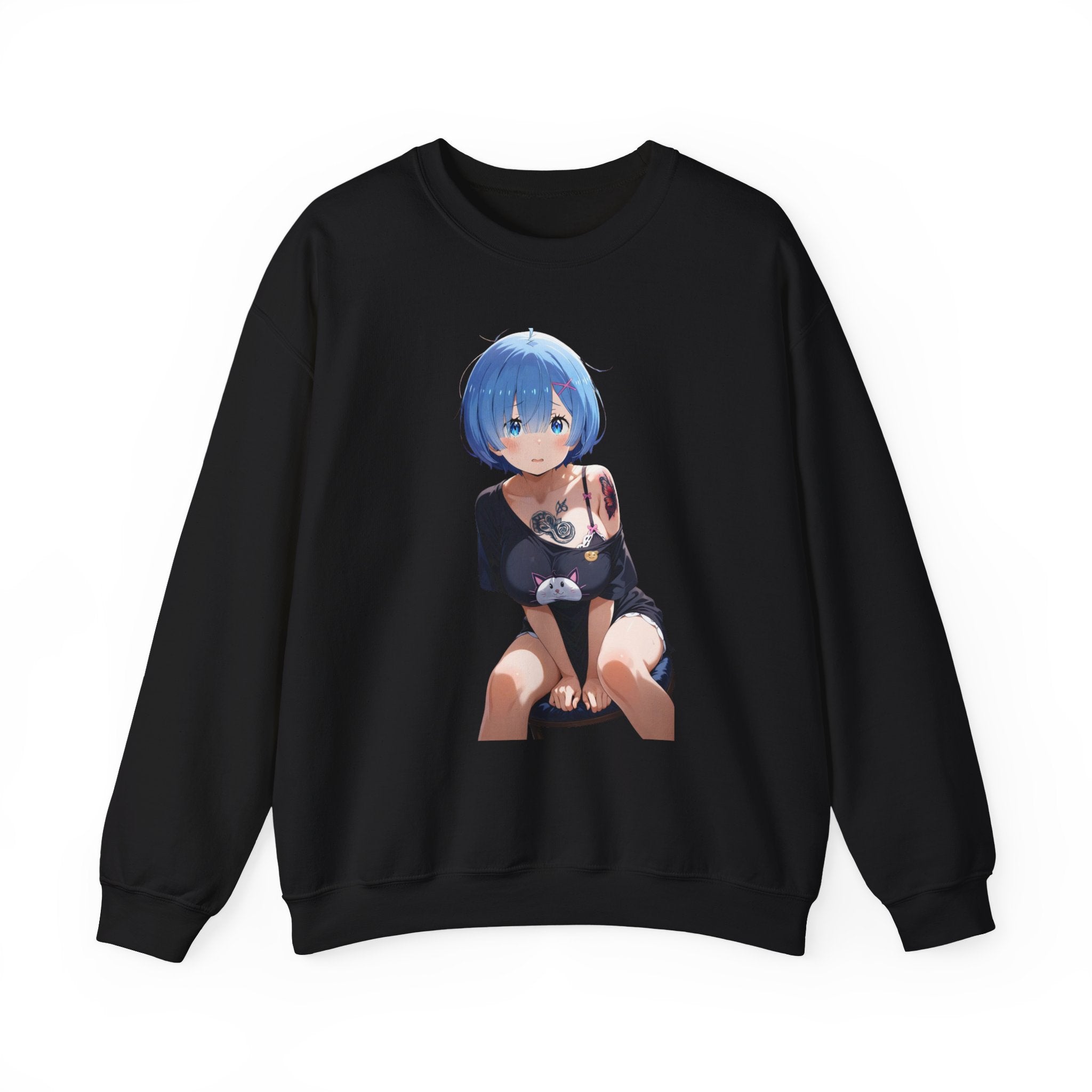 Sexy Rem Tattooed Unisex Heavy Blend™ Crewneck Sweatshirt