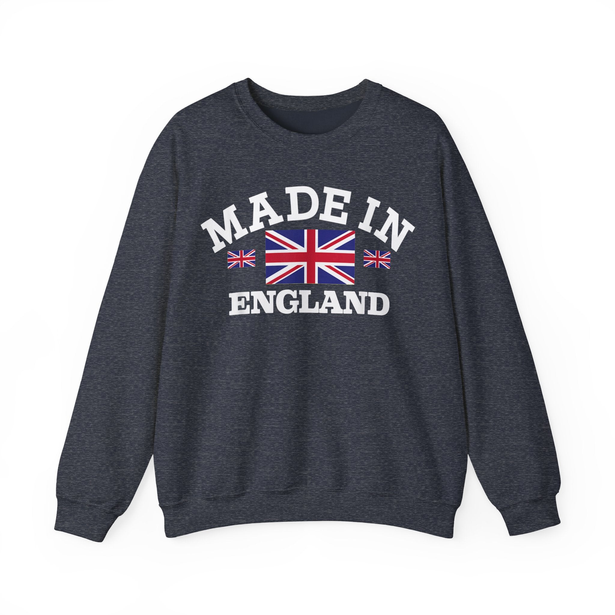 Made in England British Flag Union Jack Unisex Heavy Blend™ Crewneck Sweatshirt