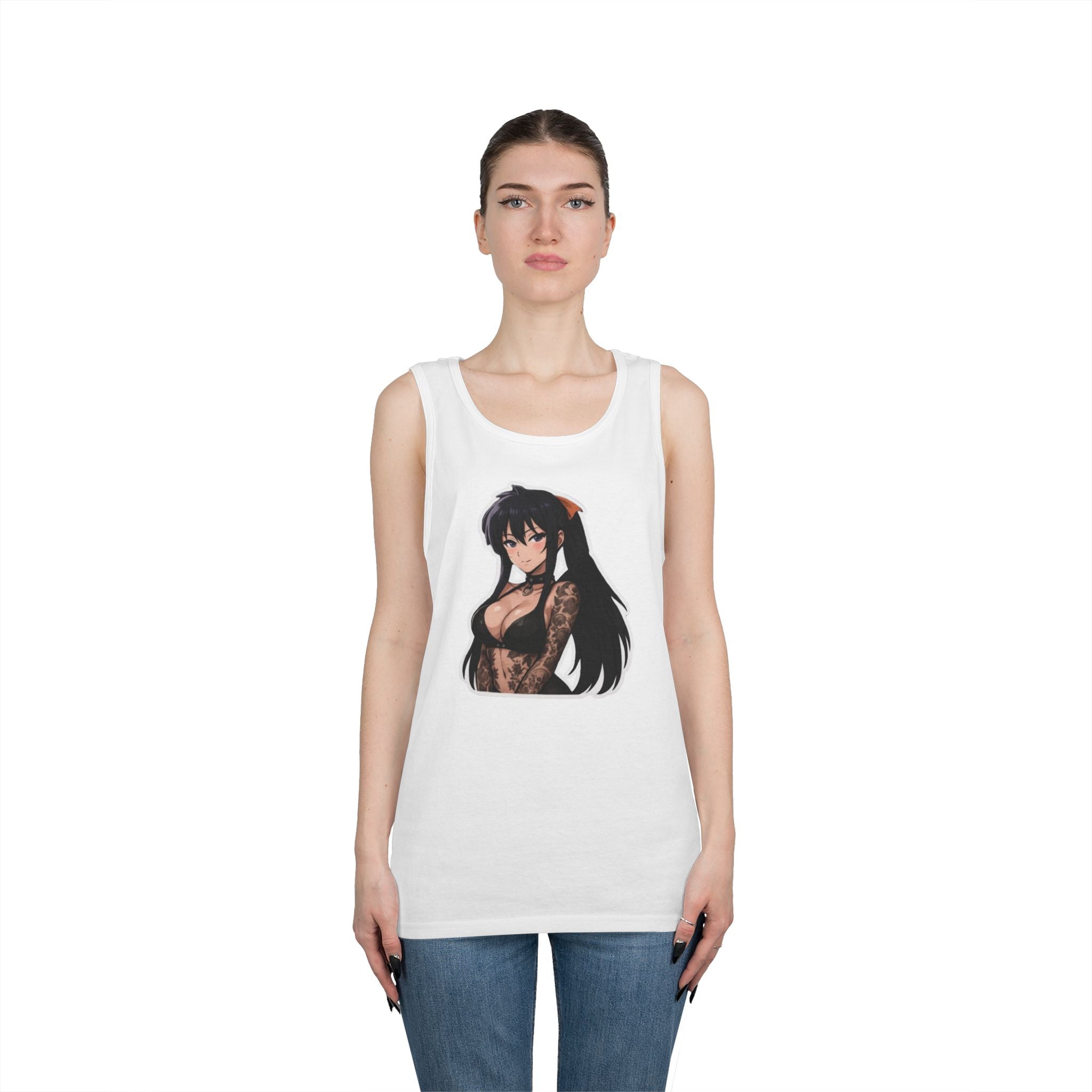 Akeno Himejima Heavy Cotton Tank Top