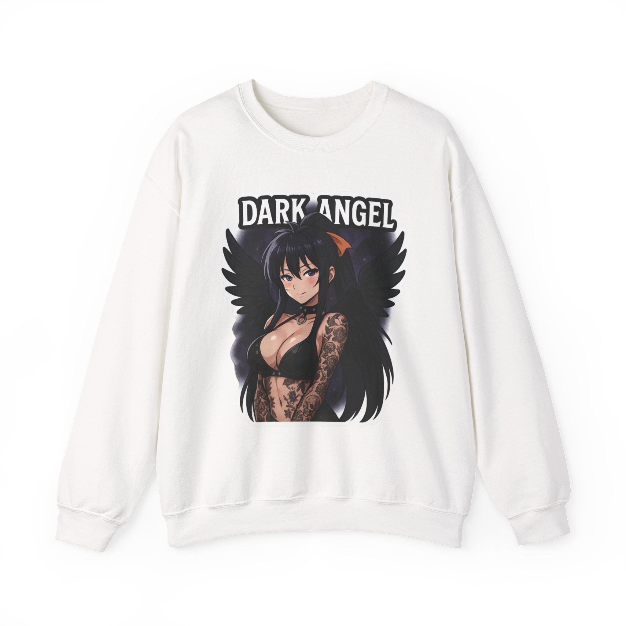 Akeno Himejima Dark Angel Unisex Heavy Blend™ Crewneck Sweatshirt
