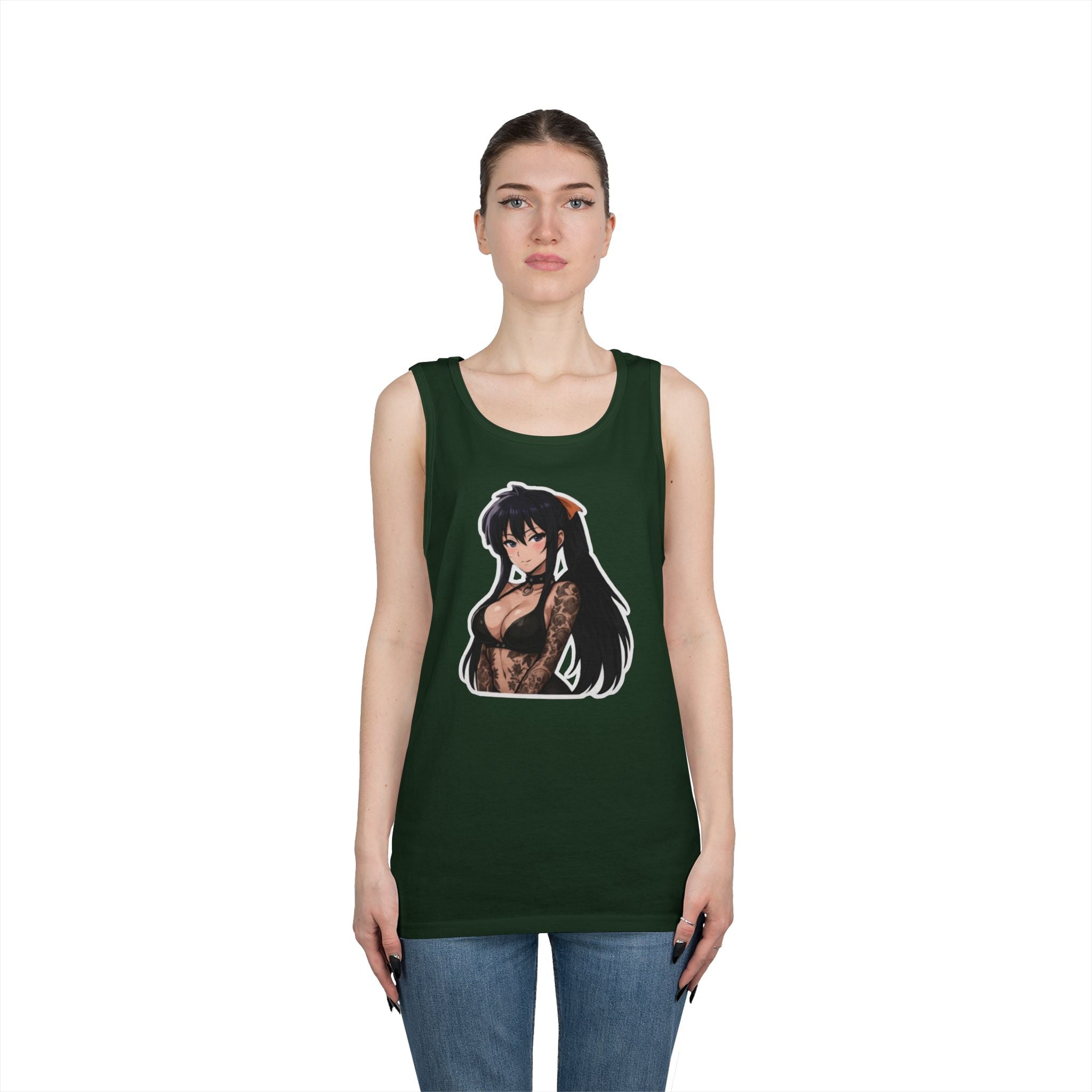 Akeno Himejima Heavy Cotton Tank Top