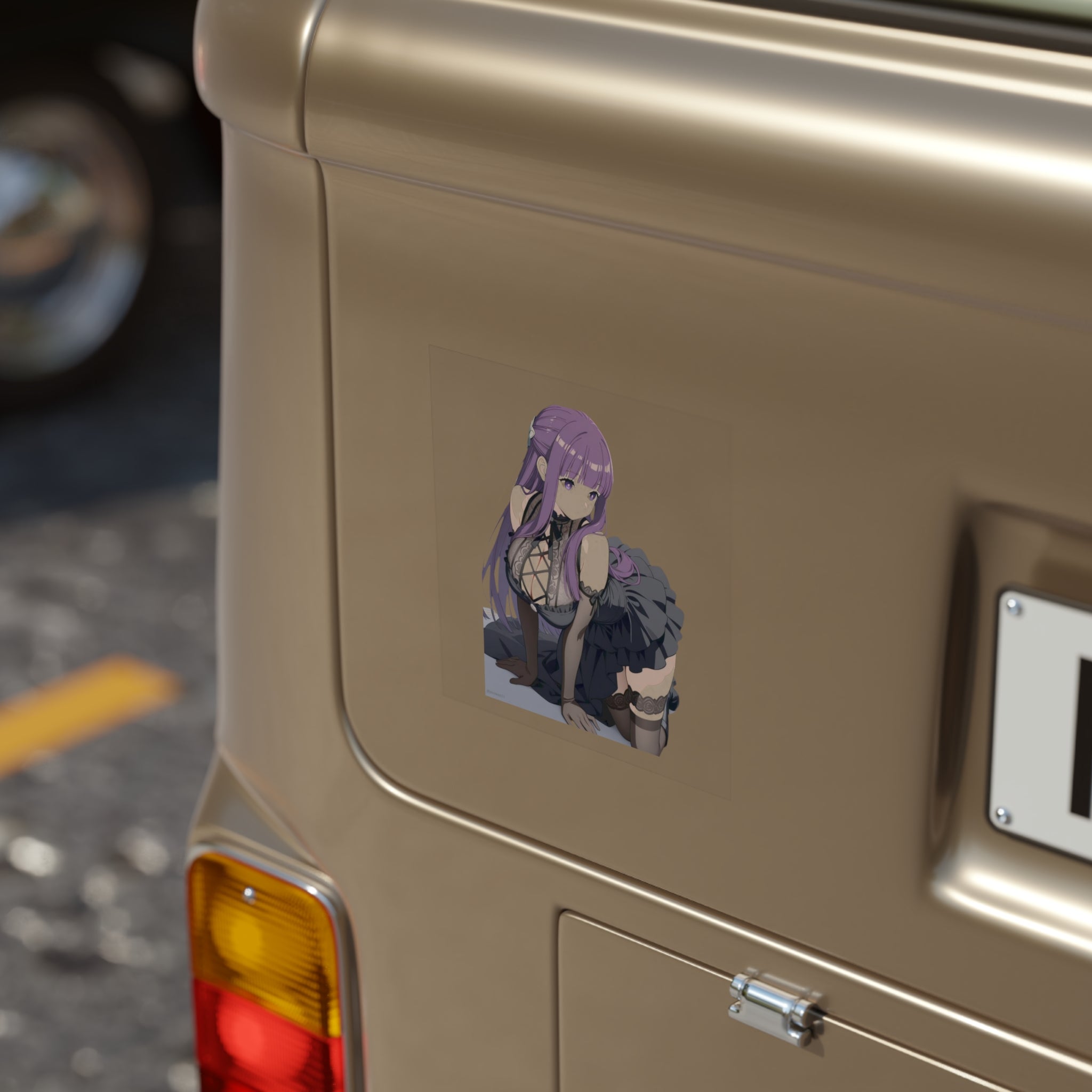 Fern Kneeling with Lean Forward Sticker
