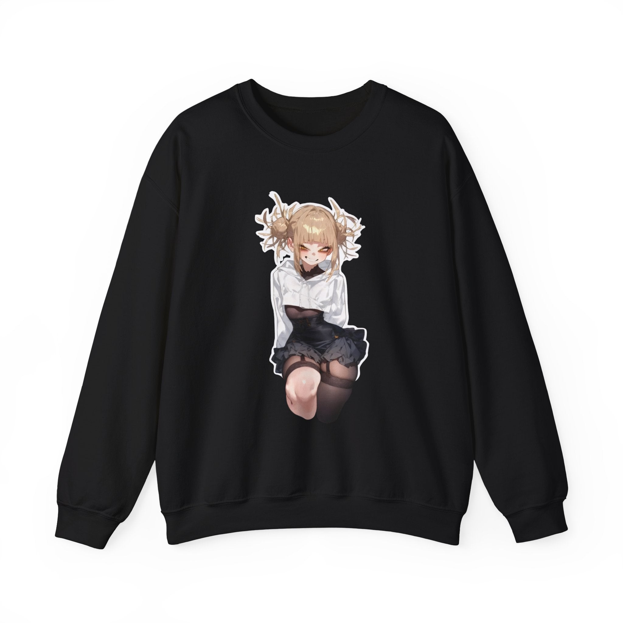 Himiko Toga Crazy Aesthetic Unisex Heavy Blend™ Crewneck Sweatshirt