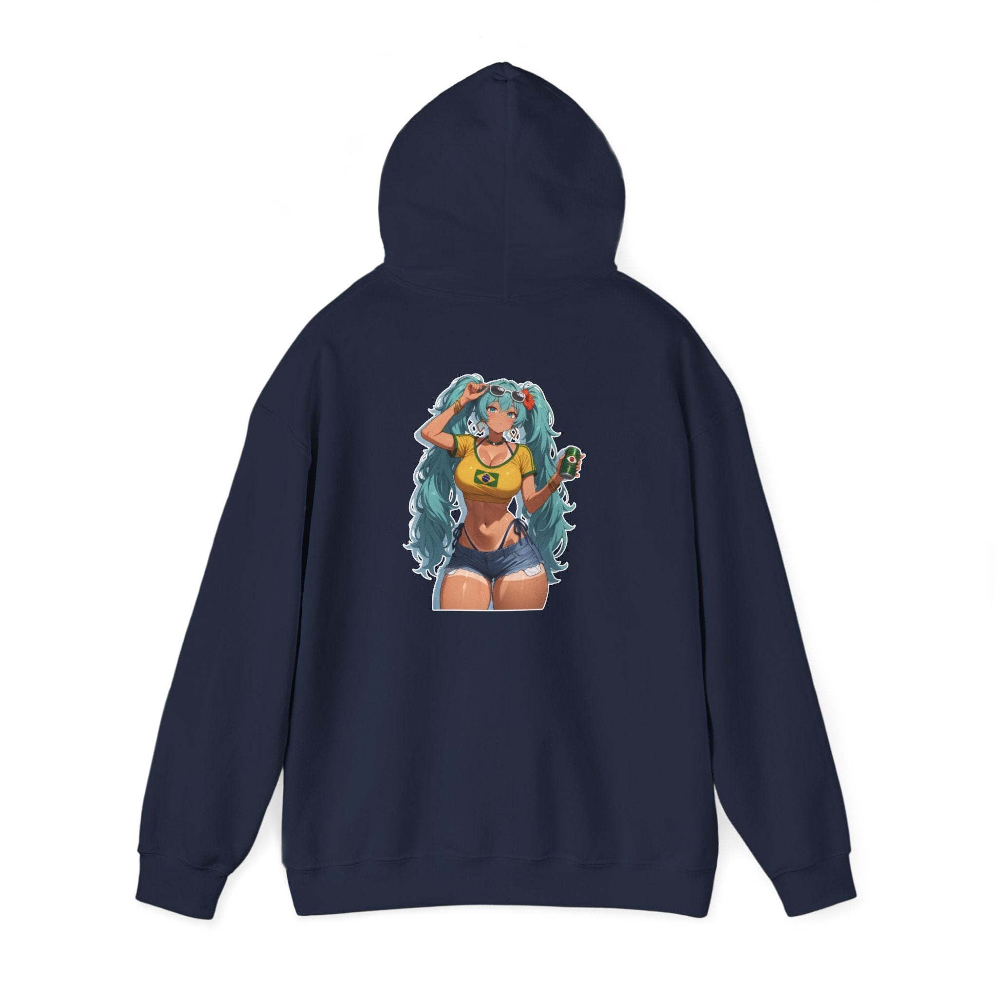 Hatsune Miku Brazil Girl Unisex Heavy Blend™ Hooded Sweatshirt