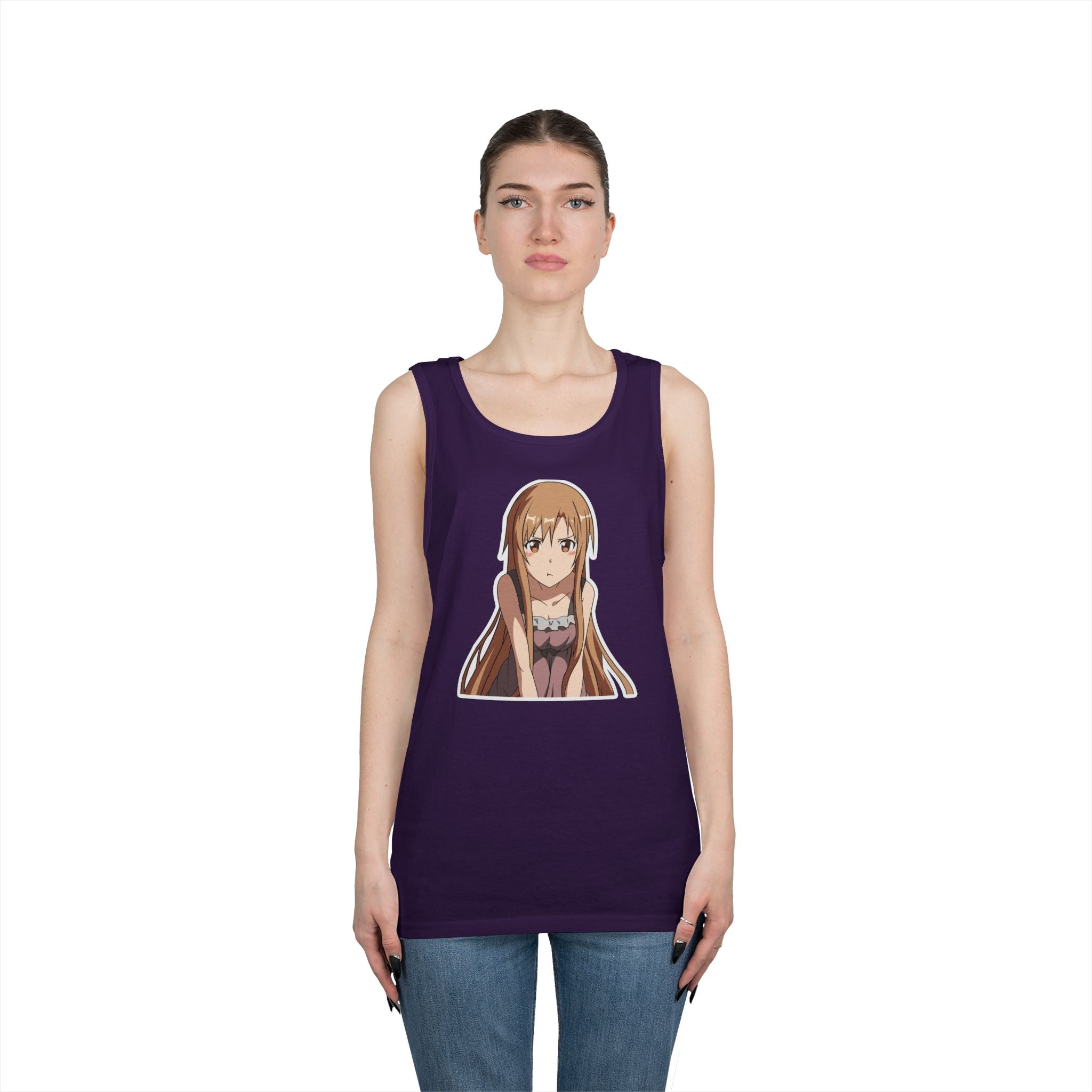 Asuna Yuuki Waifu Heavy Cotton Tank Top
