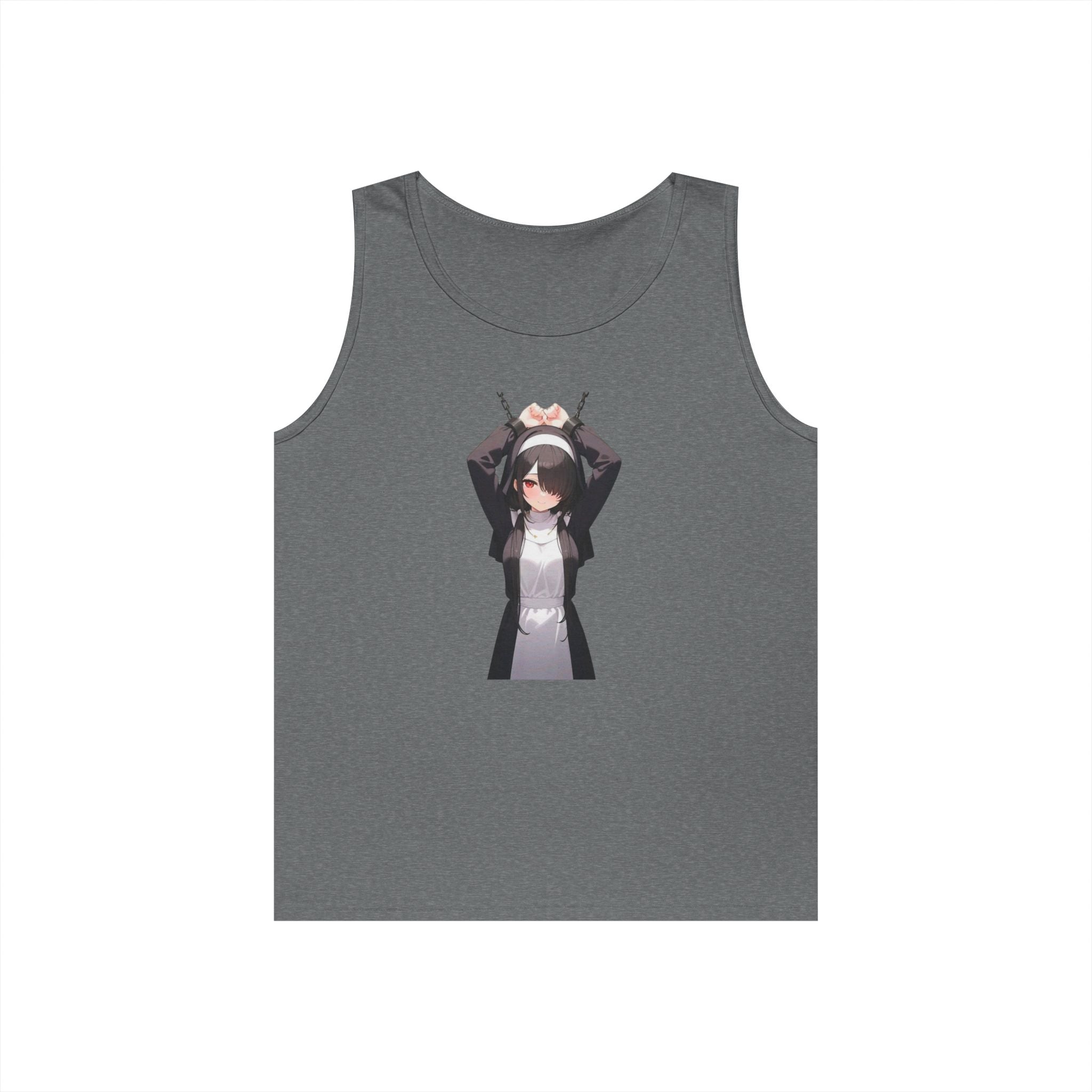 Tokisaki Kurum Nun Gothic Anime Heavy Cotton Tank Top