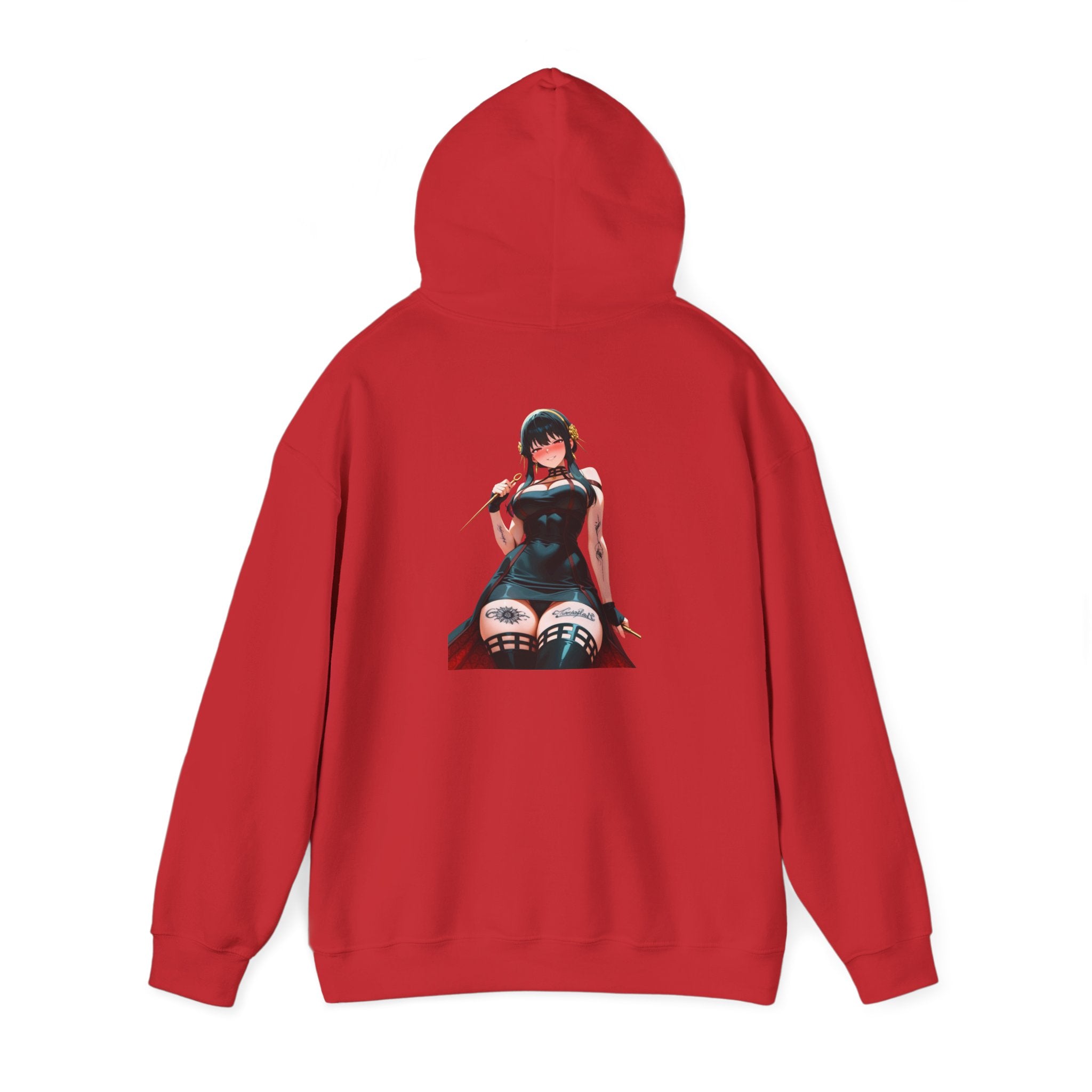 Yor Forger Assassin Gothic Tattooed Unisex Heavy Blend™ Hooded Sweatshirt