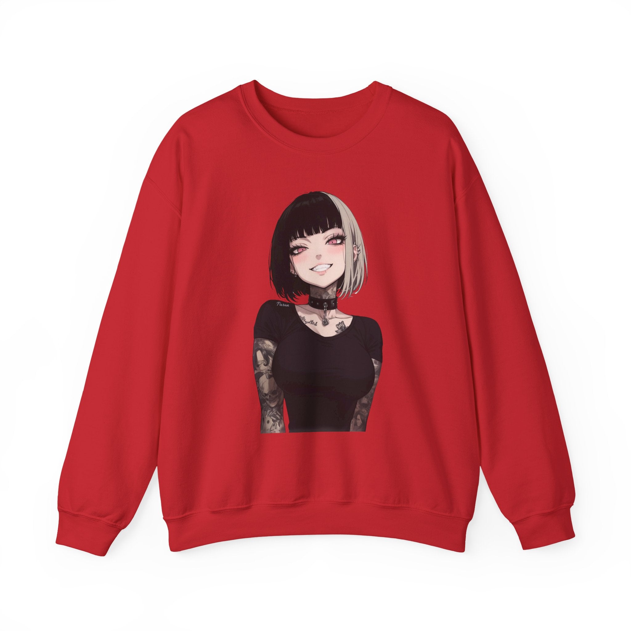 Himiko Toga Gothic Tattooed Style Unisex Heavy Blend™ Crewneck Sweatshirt