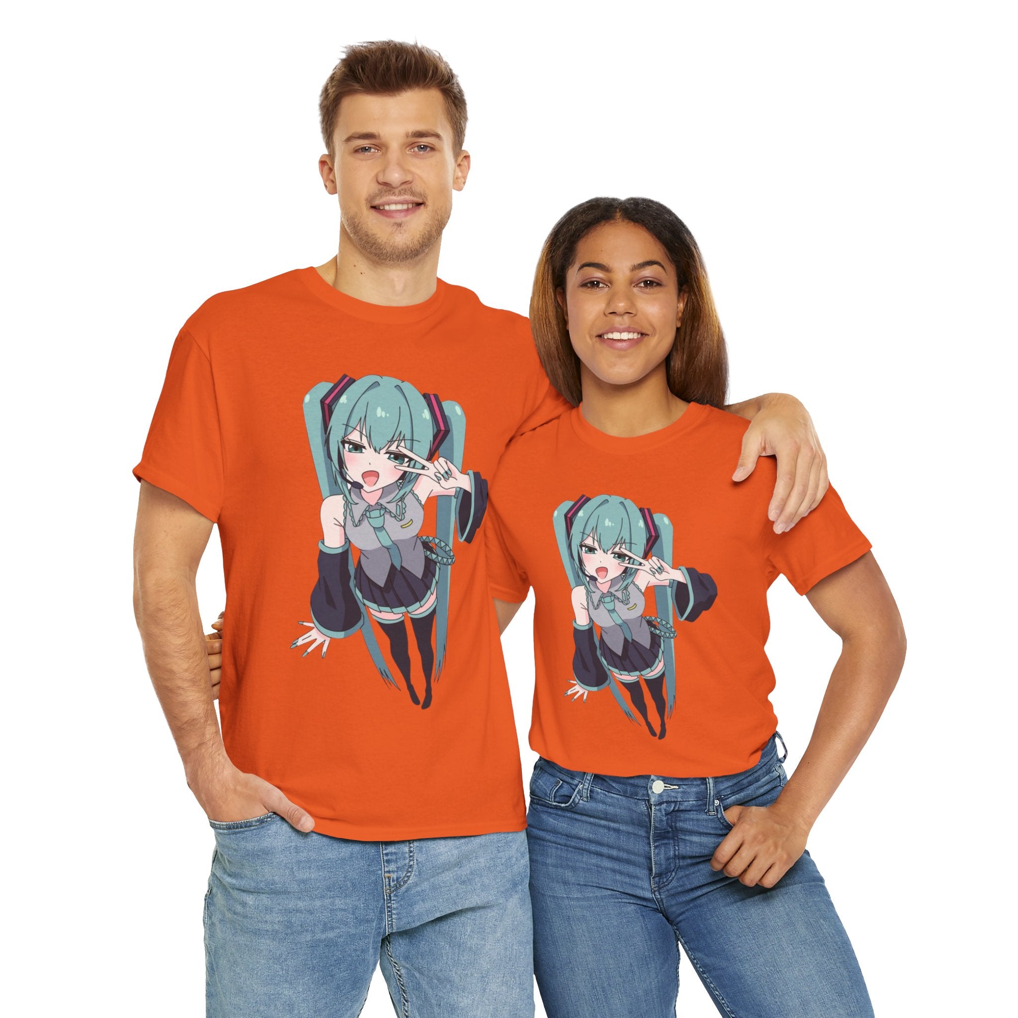 Hatsune Miku Unisex Heavy Cotton Tee