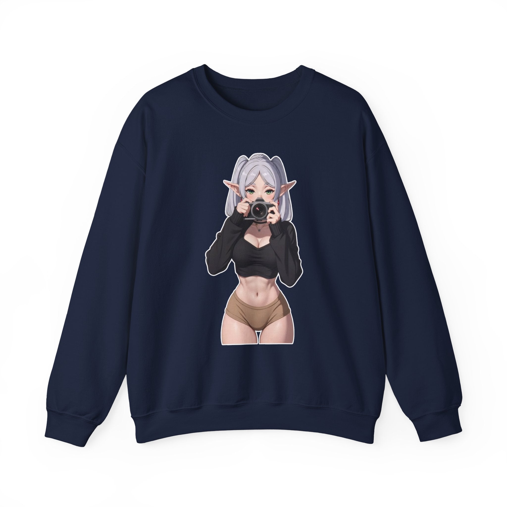 Frieren Cute Unisex Heavy Blend™ Crewneck Sweatshirt
