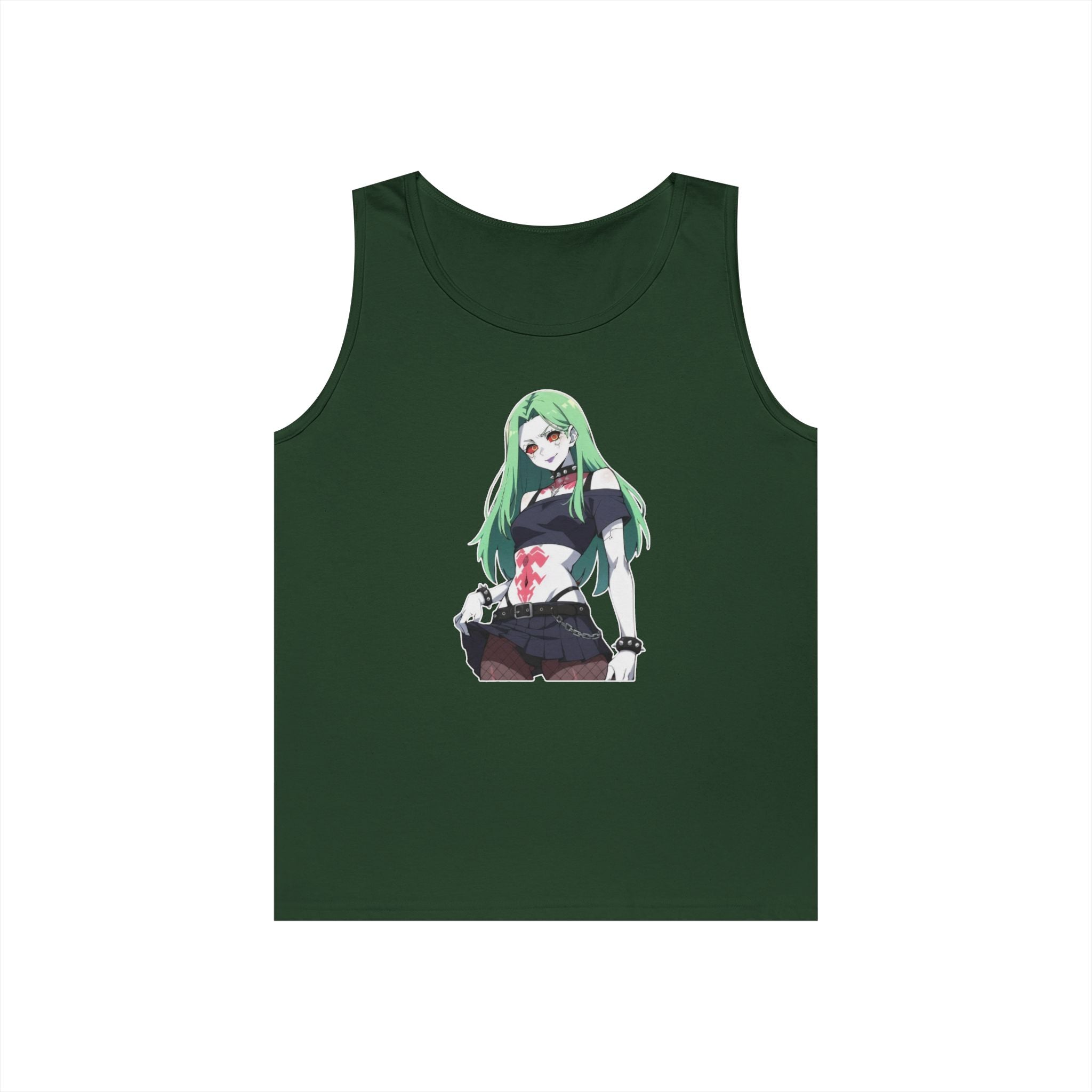 Rebecca Cyberpunk Futuristic Heavy Cotton Tank Top