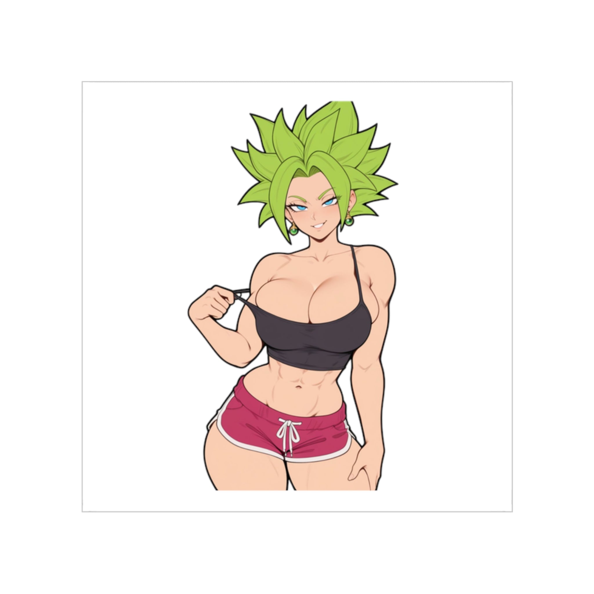 Kefla Cansual Sexy Waifu Sticker