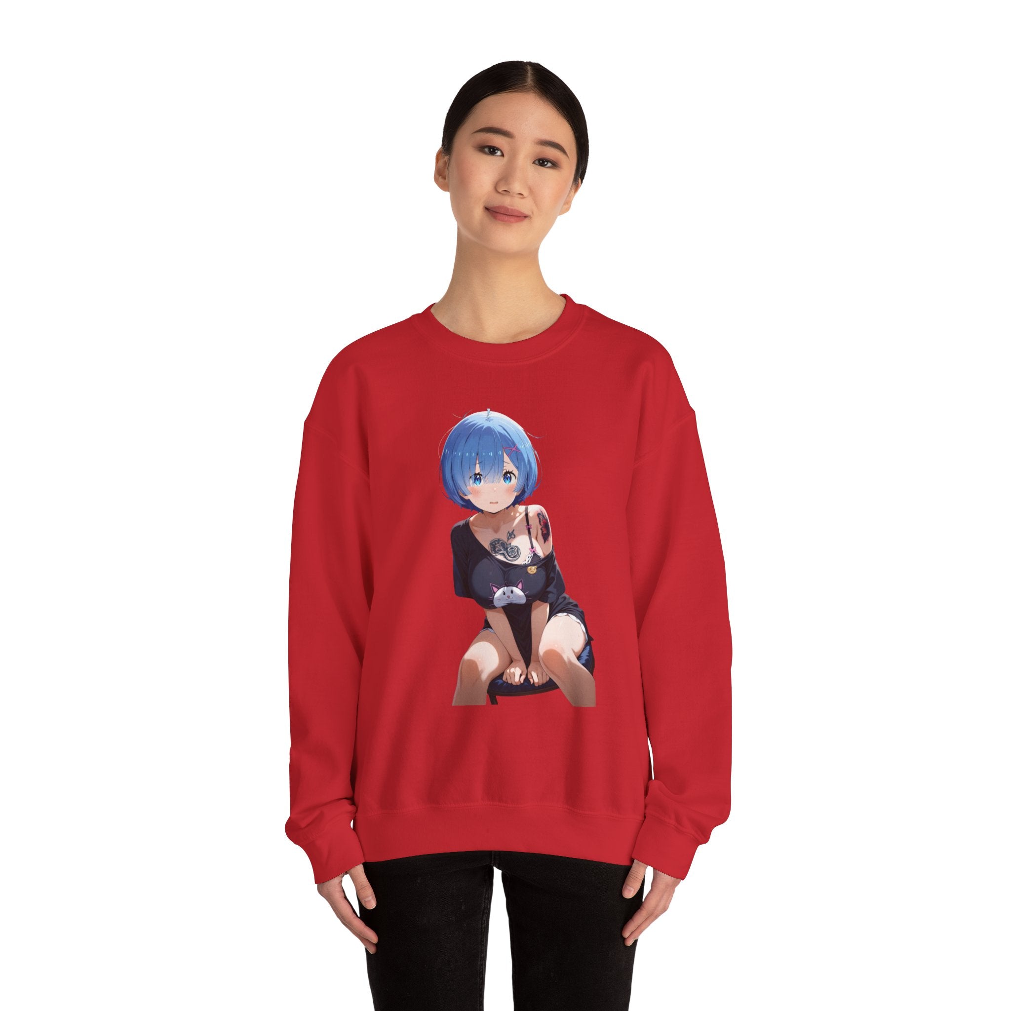 Sexy Rem Tattooed Unisex Heavy Blend™ Crewneck Sweatshirt