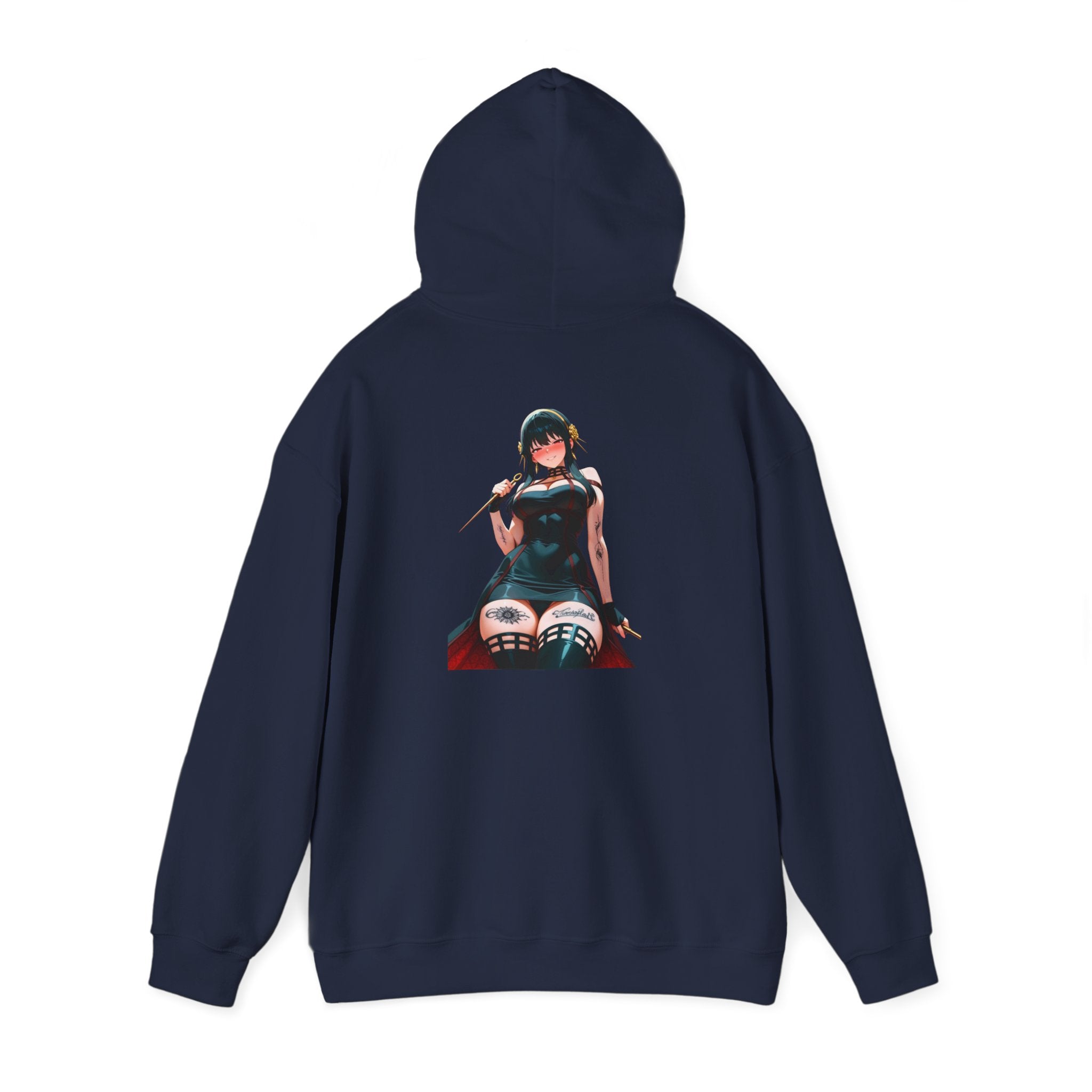 Yor Forger Assassin Gothic Tattooed Unisex Heavy Blend™ Hooded Sweatshirt