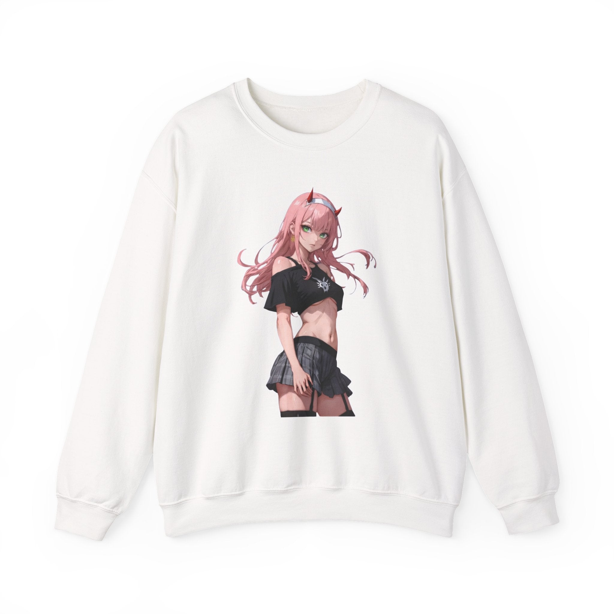 Zero Two Streetwear Style Unisex Heavy Blend™ Crewneck Sweatshirt
