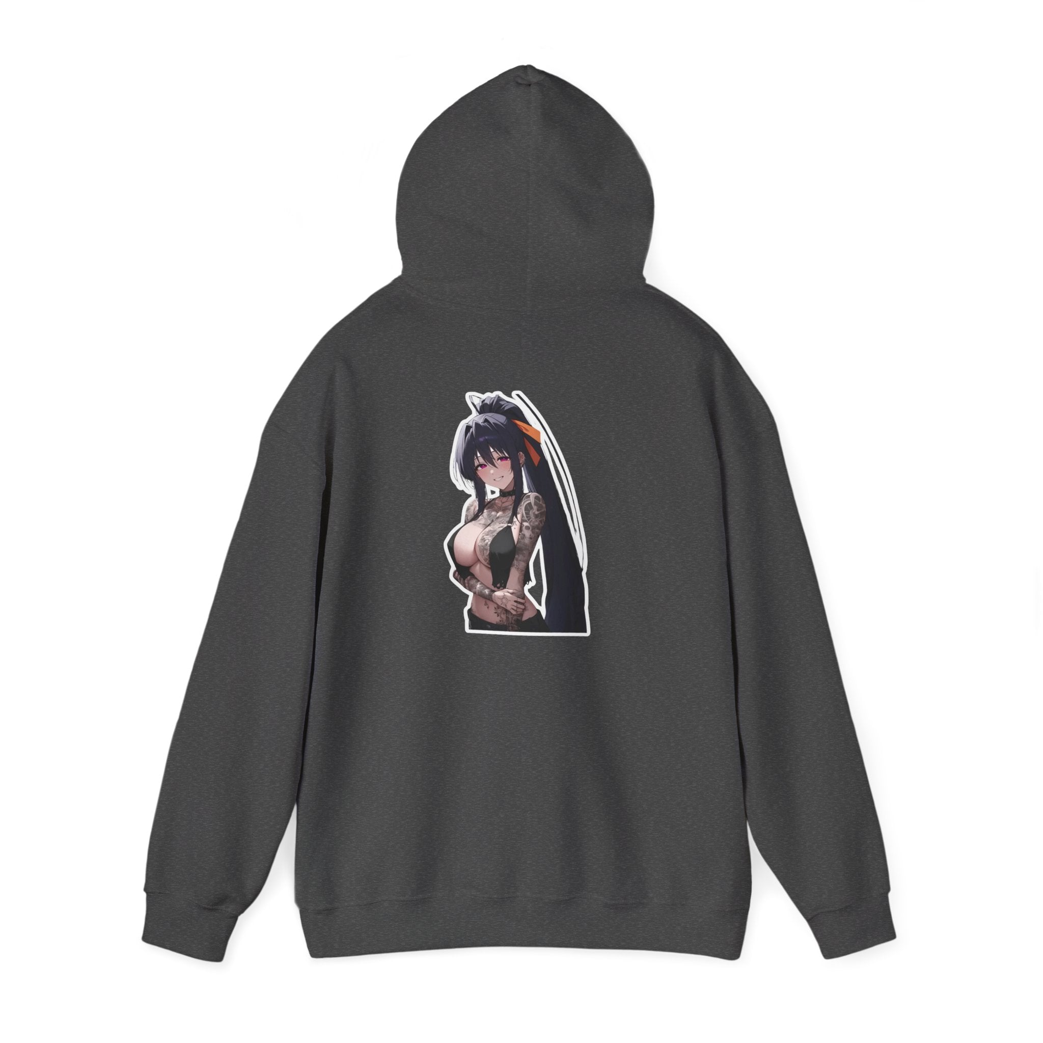 Akeno Himejima Gothic Tattooed Unisex Heavy Blend™ Hooded Sweatshirt