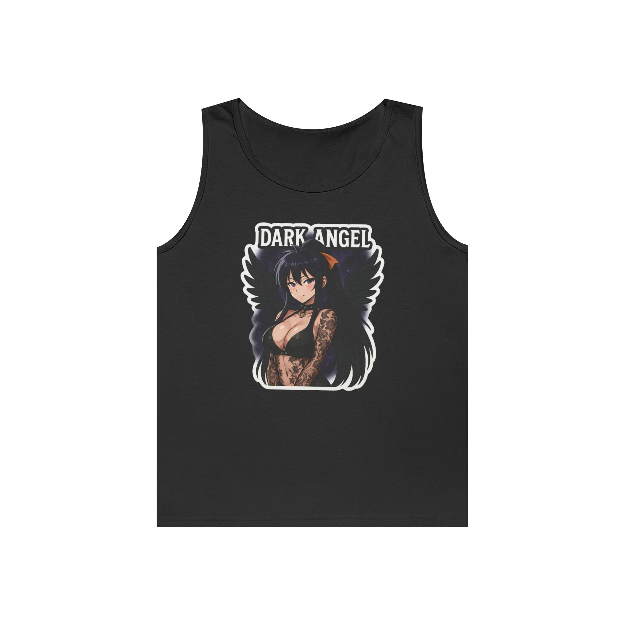 Akeno Himejima Dark Angel Heavy Cotton Tank Top