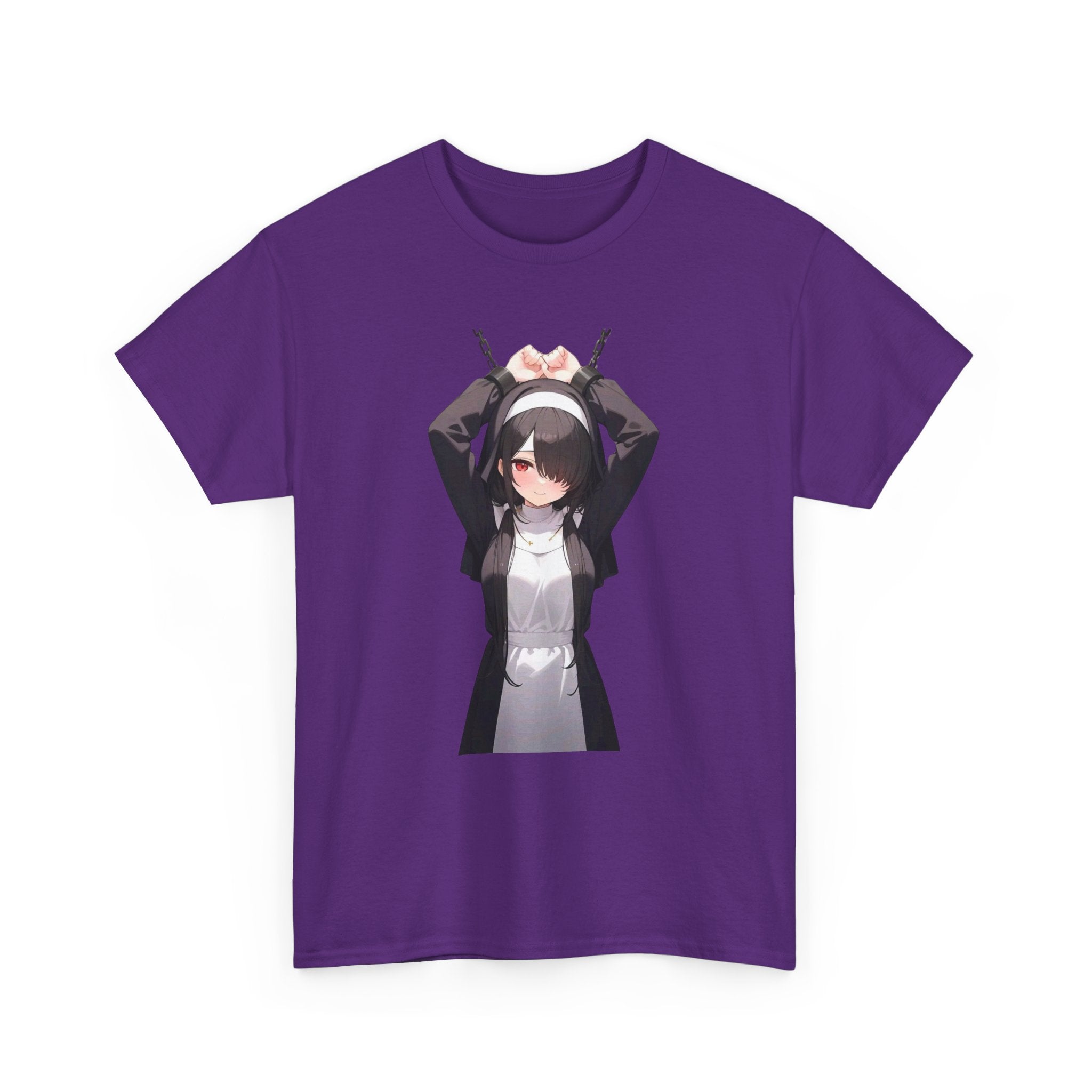 Tokisaki Kurum Nun Gothic Anime Heavy Cotton Tee