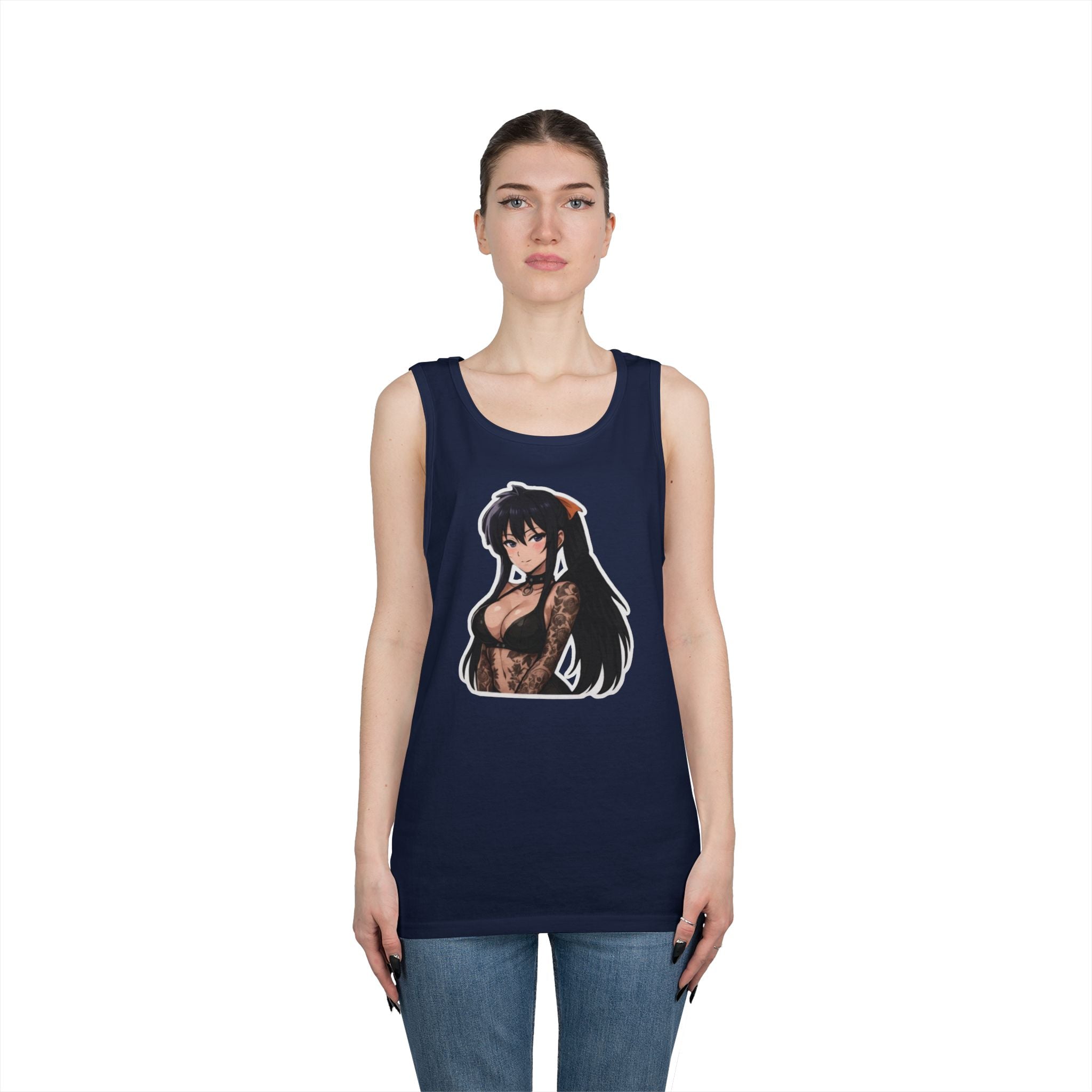 Akeno Himejima Heavy Cotton Tank Top