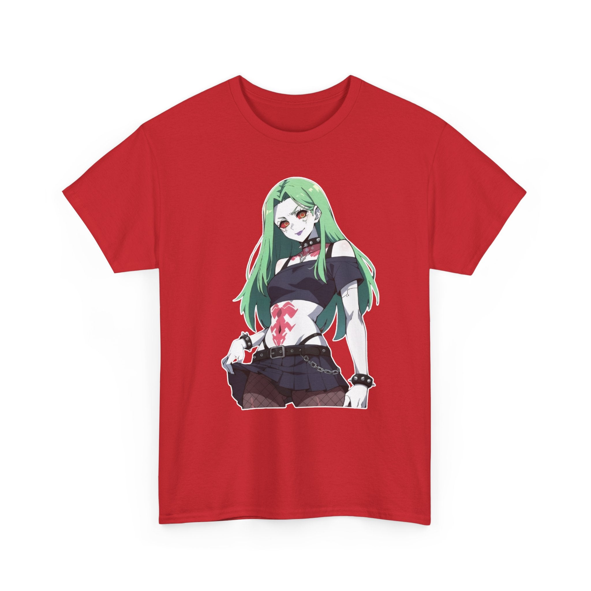 Rebecca Cyberpunk Futuristic Unisex Heavy Cotton Tee