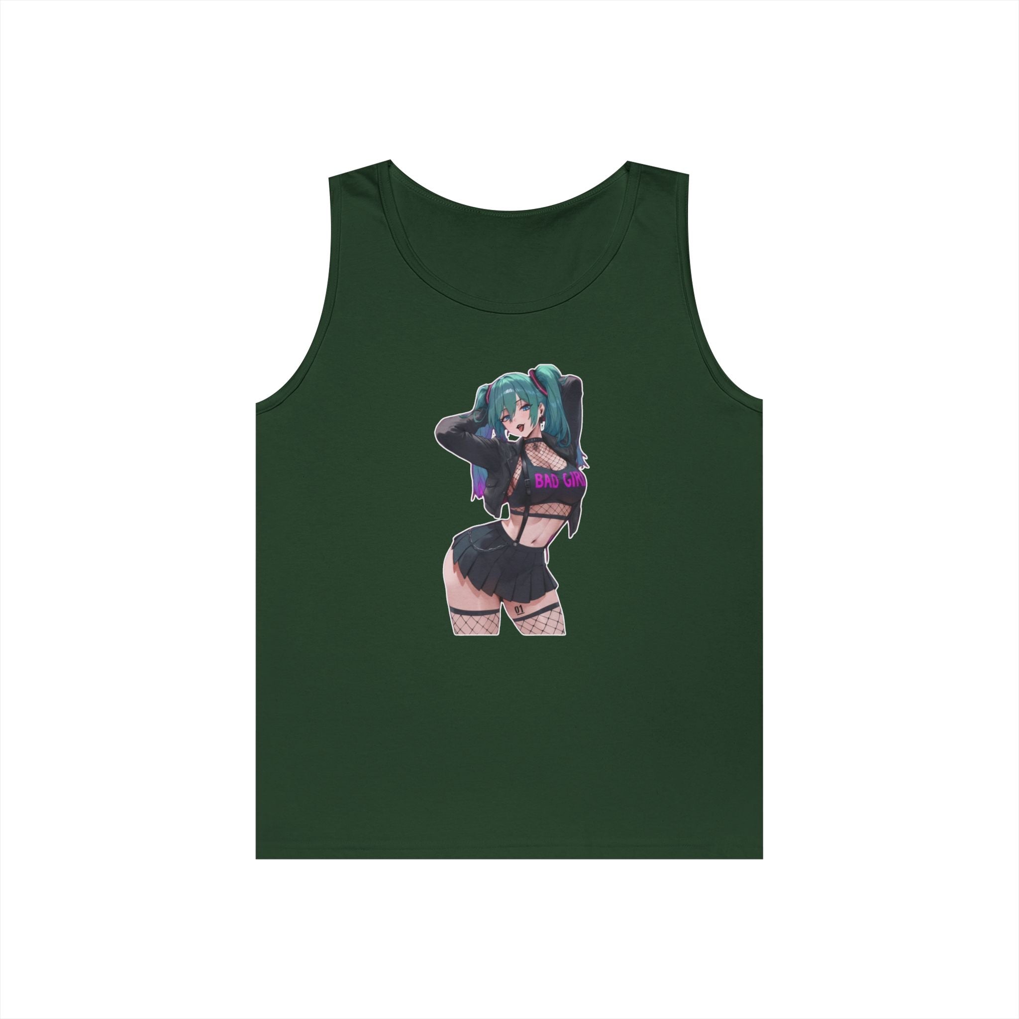 Hatsune Miku Baddie Heavy Cotton Tank Top