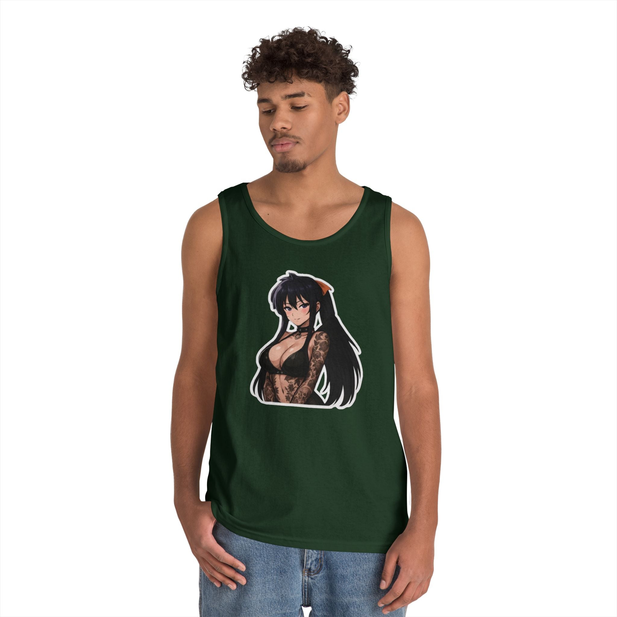 Akeno Himejima Heavy Cotton Tank Top