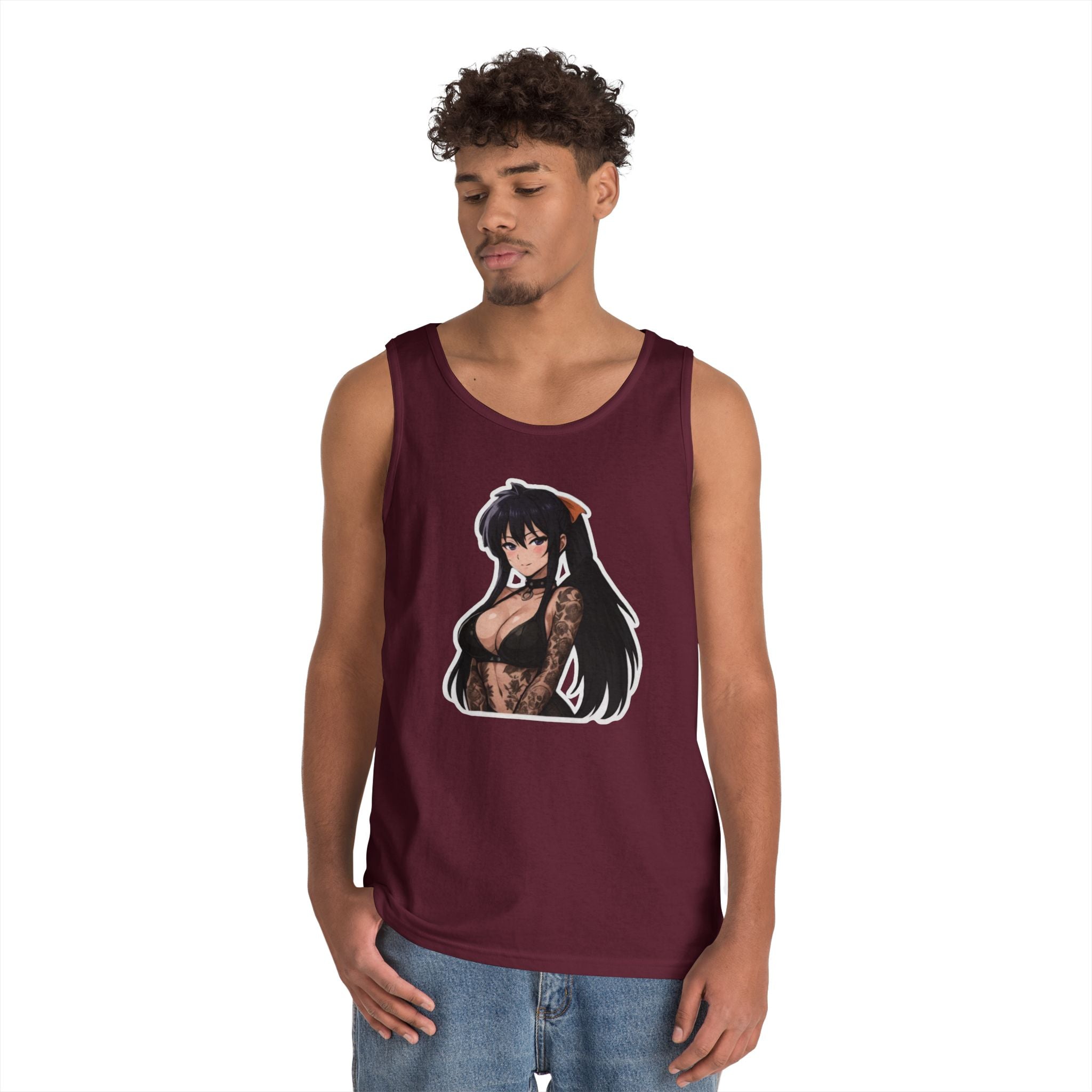 Akeno Himejima Heavy Cotton Tank Top